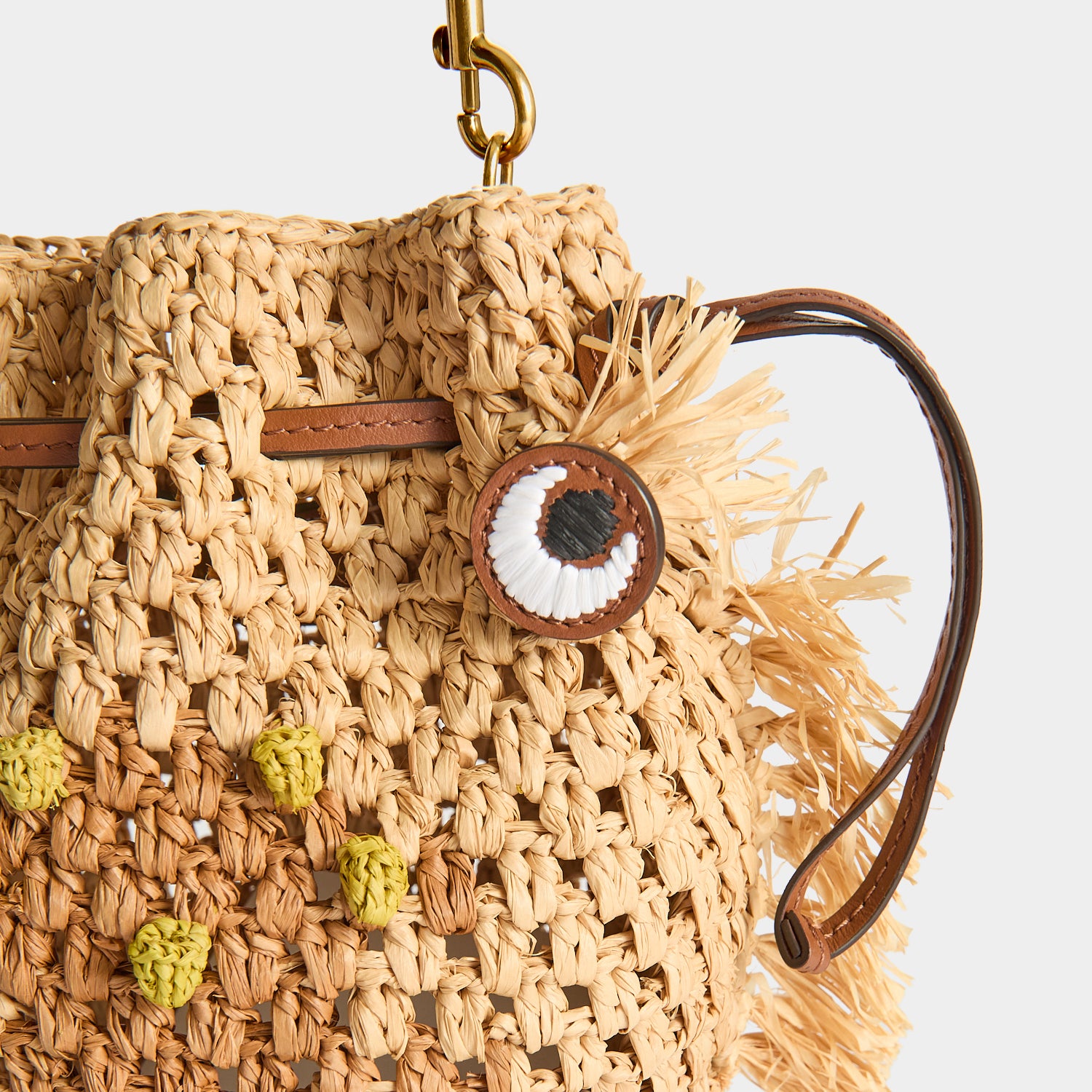 Raffia Creature Cross-body | Anya Hindmarch UK Raffia Creature Cross-body | Anya Hindmarch UK