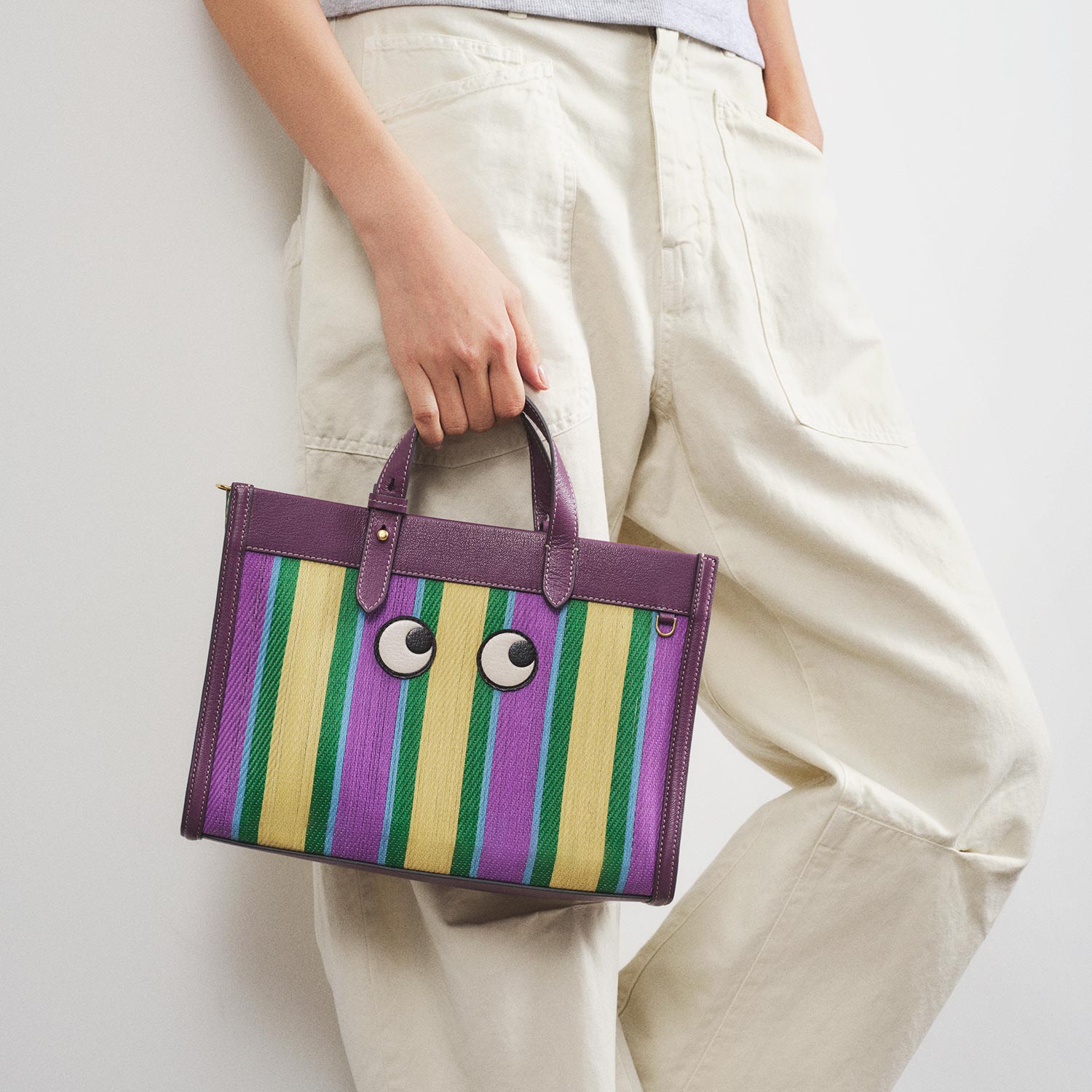 E/W Stripes Cross-body | Anya Hindmarch UK