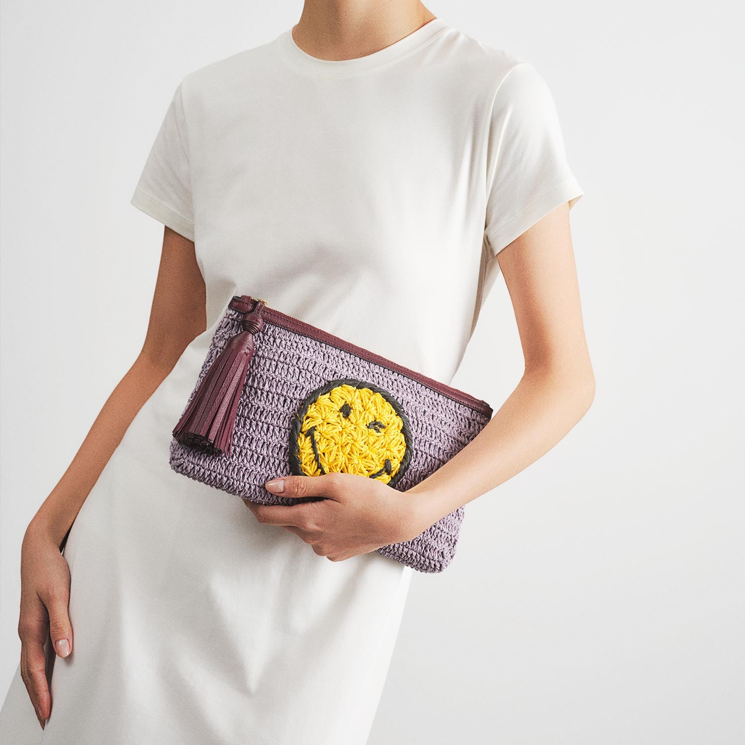 Raffia Wink Pochette | Anya Hindmarch UK