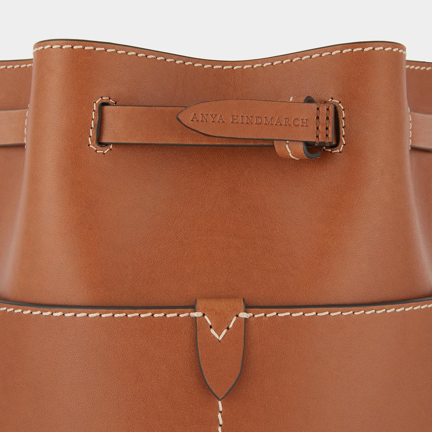 Return to Nature Small Bucket Bag -

                  
                    Compostable Leather in Tan -
                  

                  Anya Hindmarch UK

