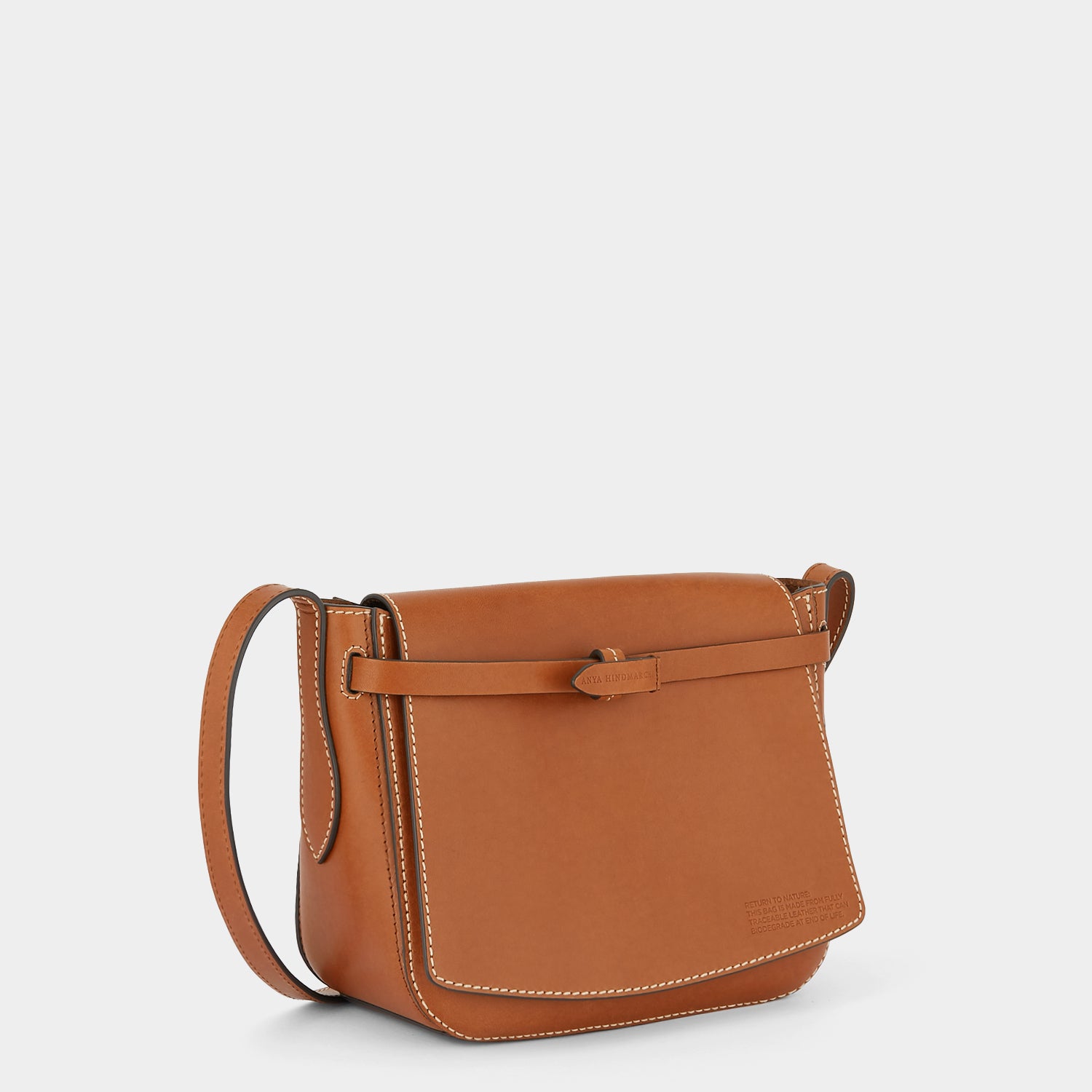Return to Nature Cross-body -

                  
                    Compostable Leather in Tan -
                  

                  Anya Hindmarch UK
