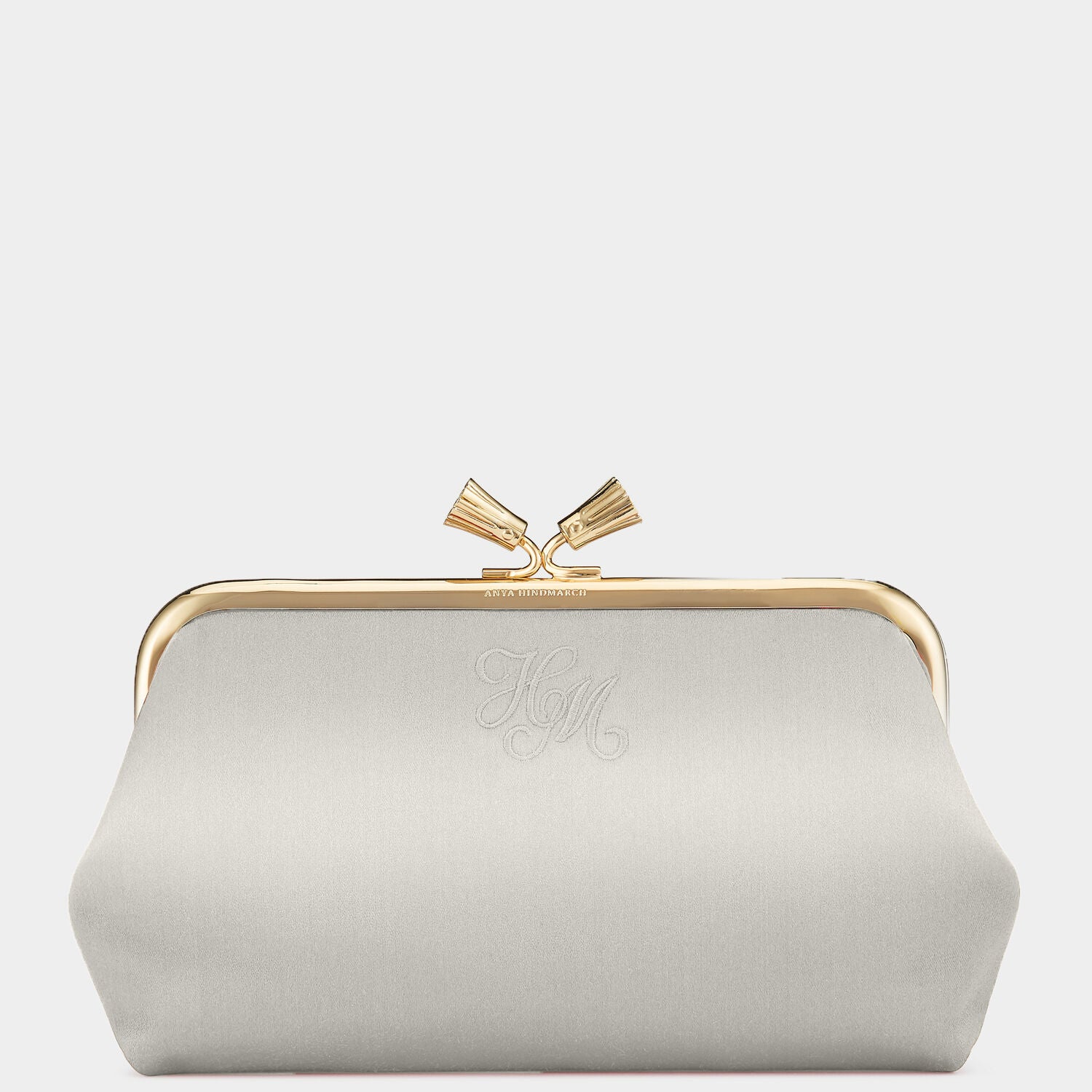 【Anya Hindmarch】'Bespoke maud tassel' pouch Maud Plaited Tassel Clutch | Anya Hindmarch US
