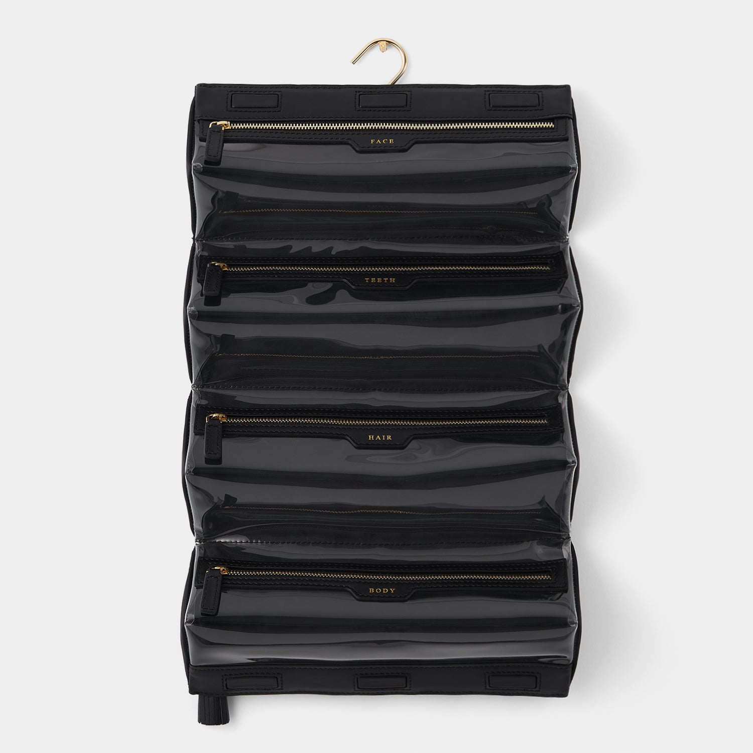 Night and Day Pouch -

                  
                    Econyl® Regenerated Nylon in Black -
                  

                  Anya Hindmarch UK
