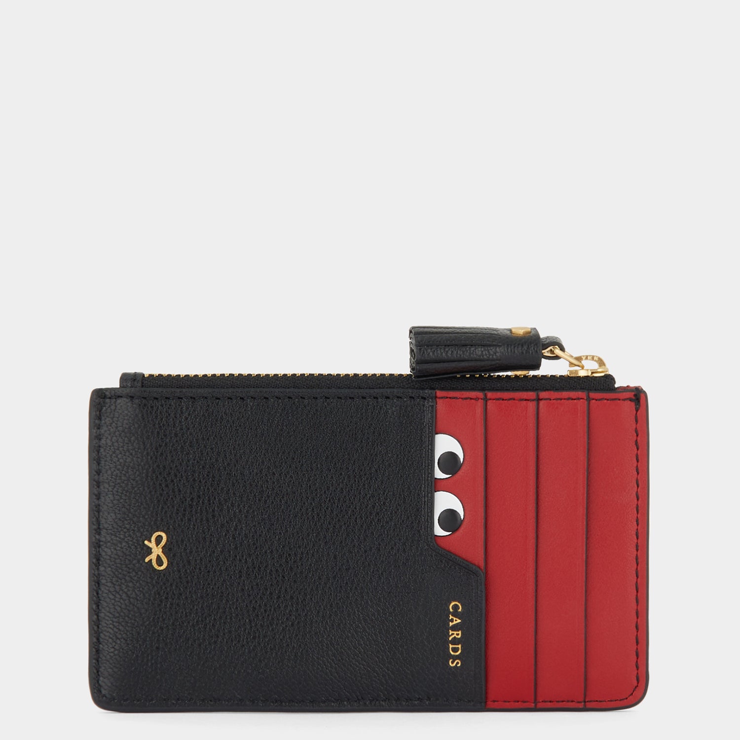 Peeping Eyes Zip Card Case | Anya Hindmarch UK