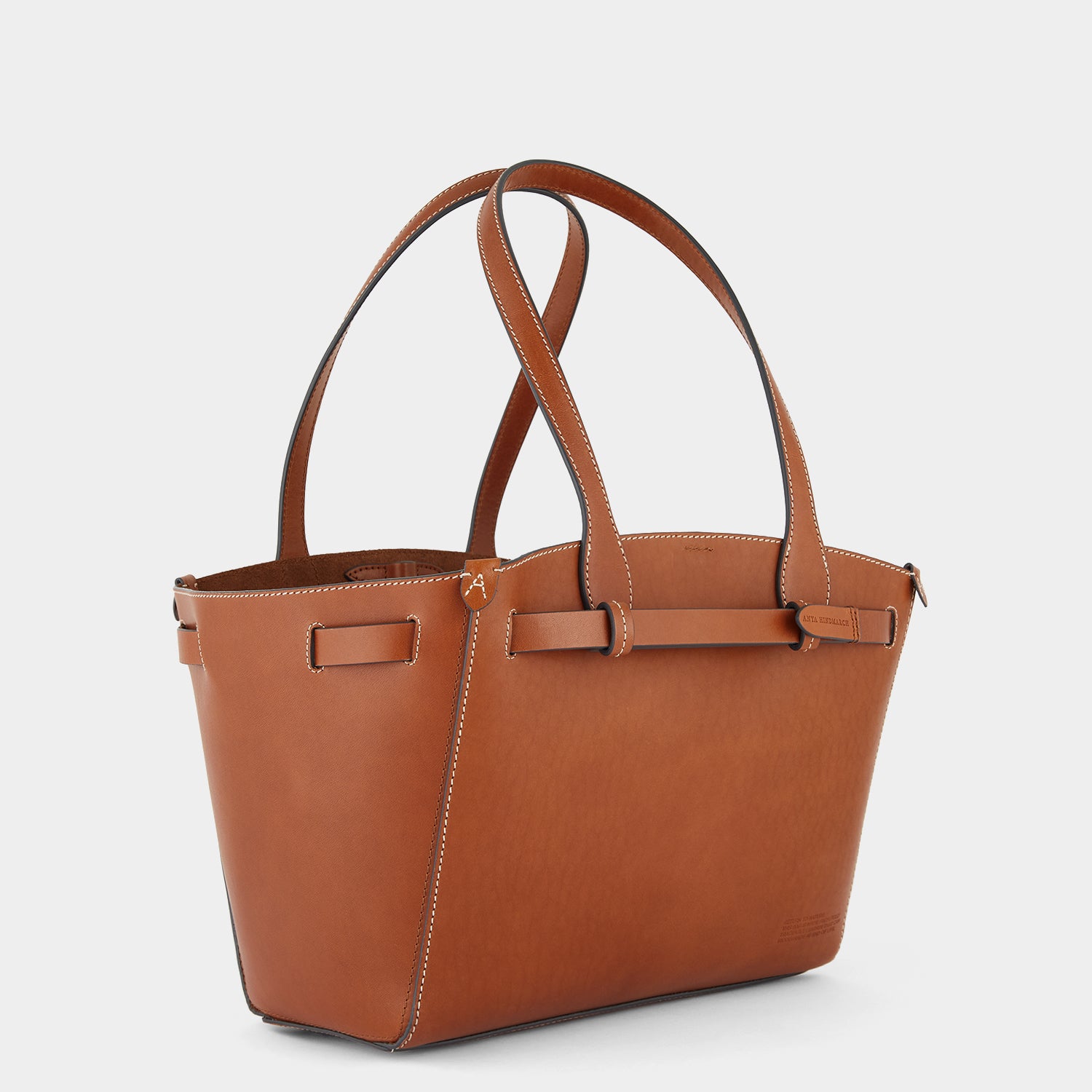Return to Nature Small Tote -

                  
                    Compostable Leather in Tan -
                  

                  Anya Hindmarch UK

