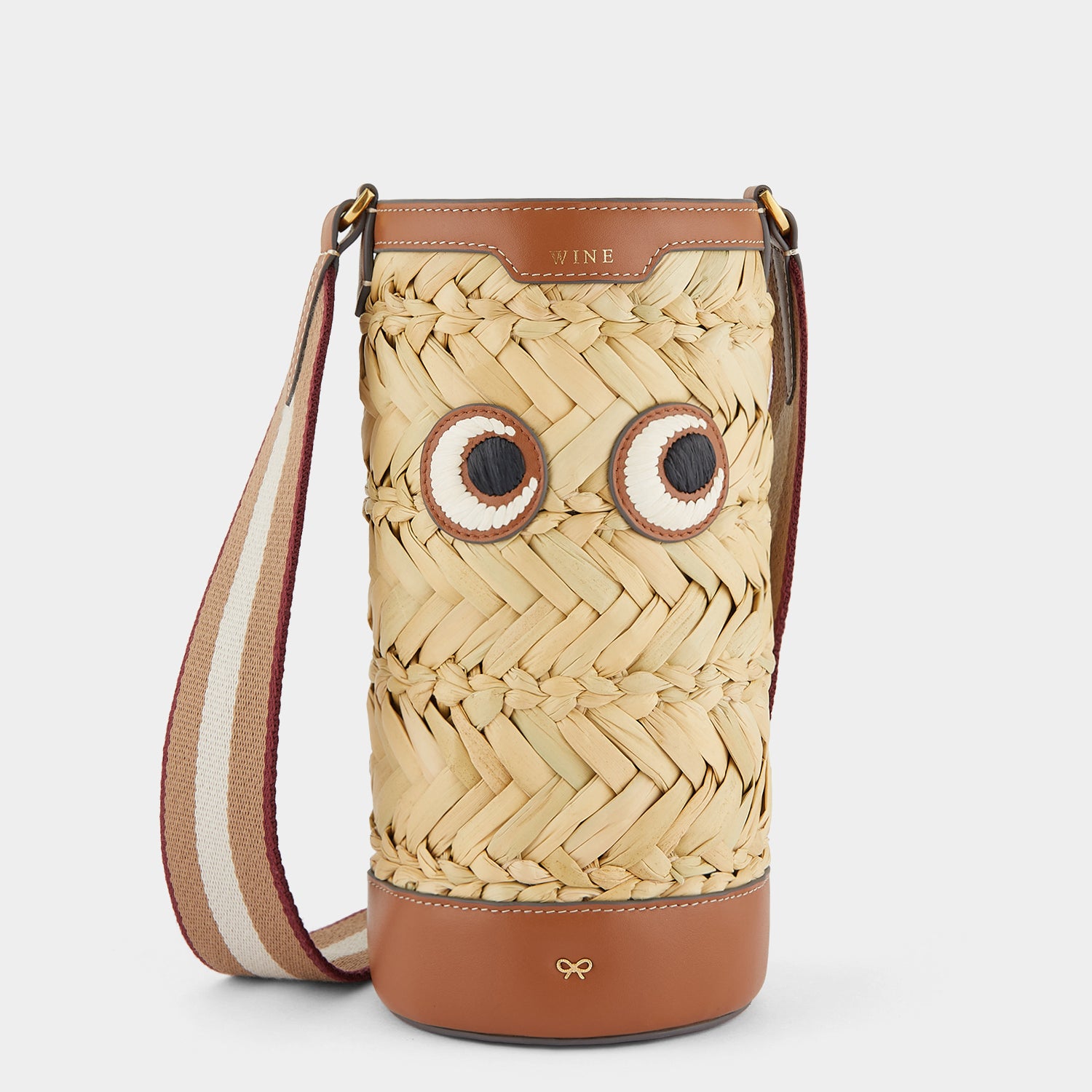 Eyes Wine Bottle Holder -

                  
                    Seagrass in Natural -
                  

                  Anya Hindmarch UK
