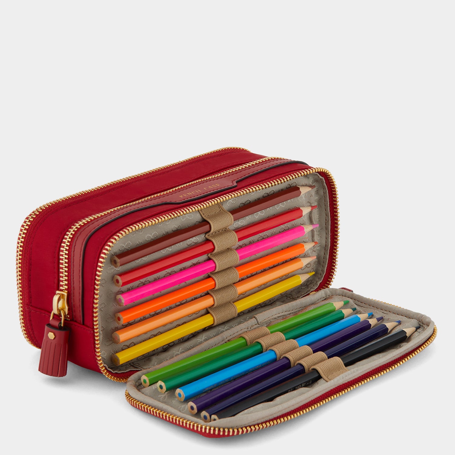 Pencil Case -

                  
                    Recycled Nylon in Flame Red -
                  

                  Anya Hindmarch UK

