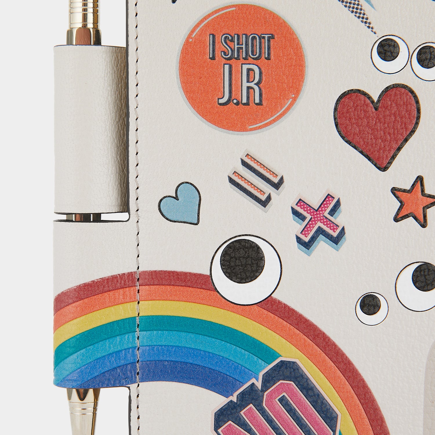 All Over Stickers A5 Journal -

                  
                    Capra in Chalk -
                  

                  Anya Hindmarch UK
