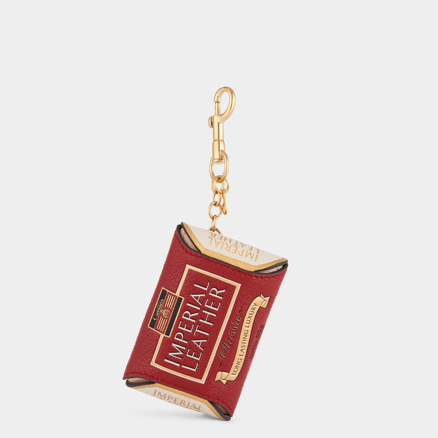 Anya Brands Imperial Leather Charm -

                  
                    Capra in Red -
                  

                  Anya Hindmarch UK
