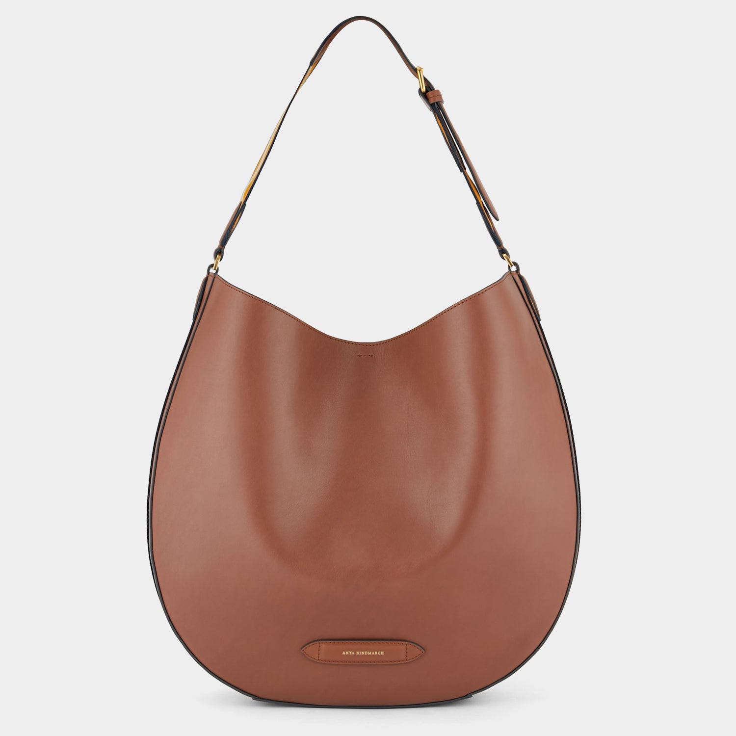 Nastro Hobo Bag -

                  
                    Flat Leather in Cedar -
                  

                  Anya Hindmarch UK

