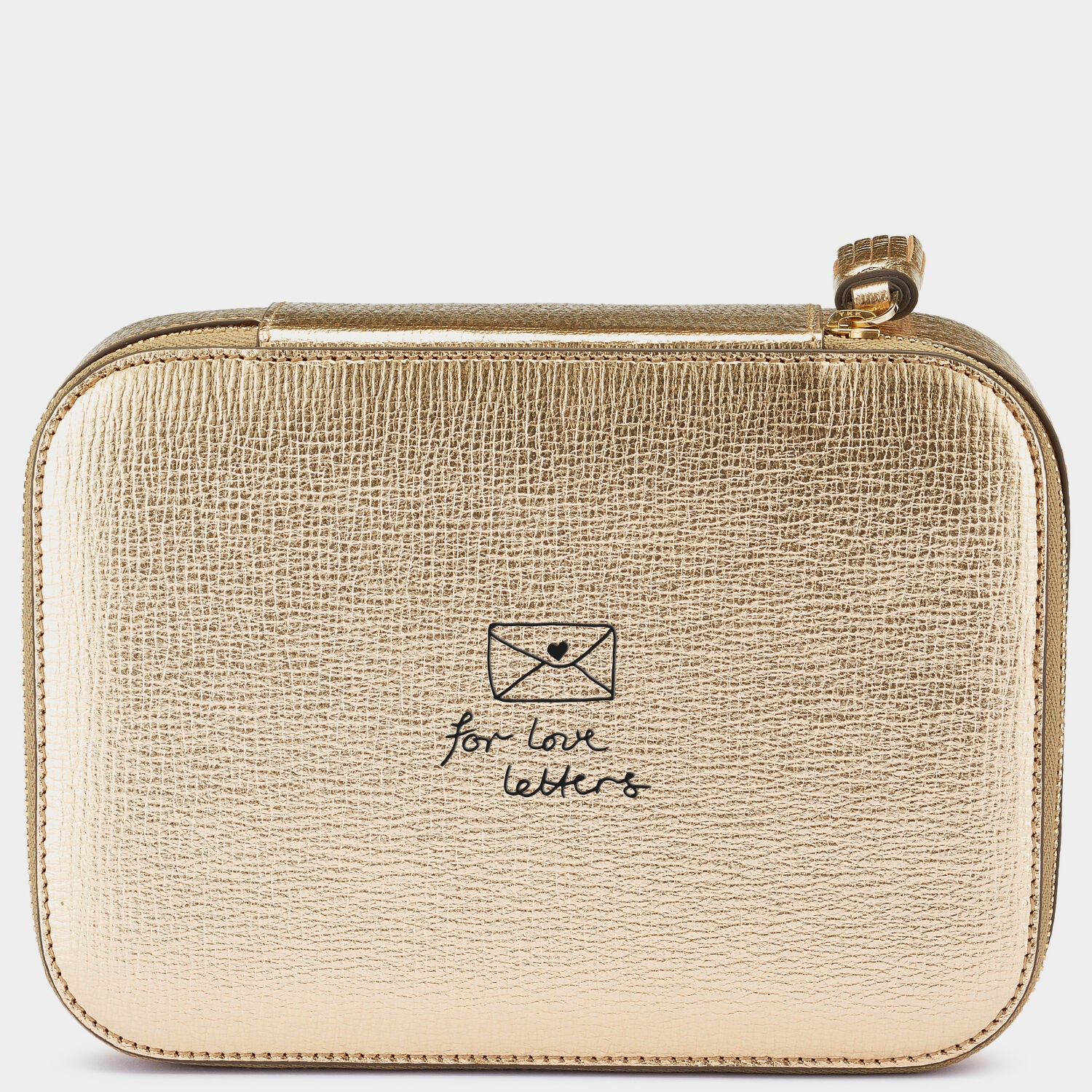 Bespoke Large Keepsake Box -

                  
                    Metallic Capra Leather in Pale Gold -
                  

                  Anya Hindmarch UK
