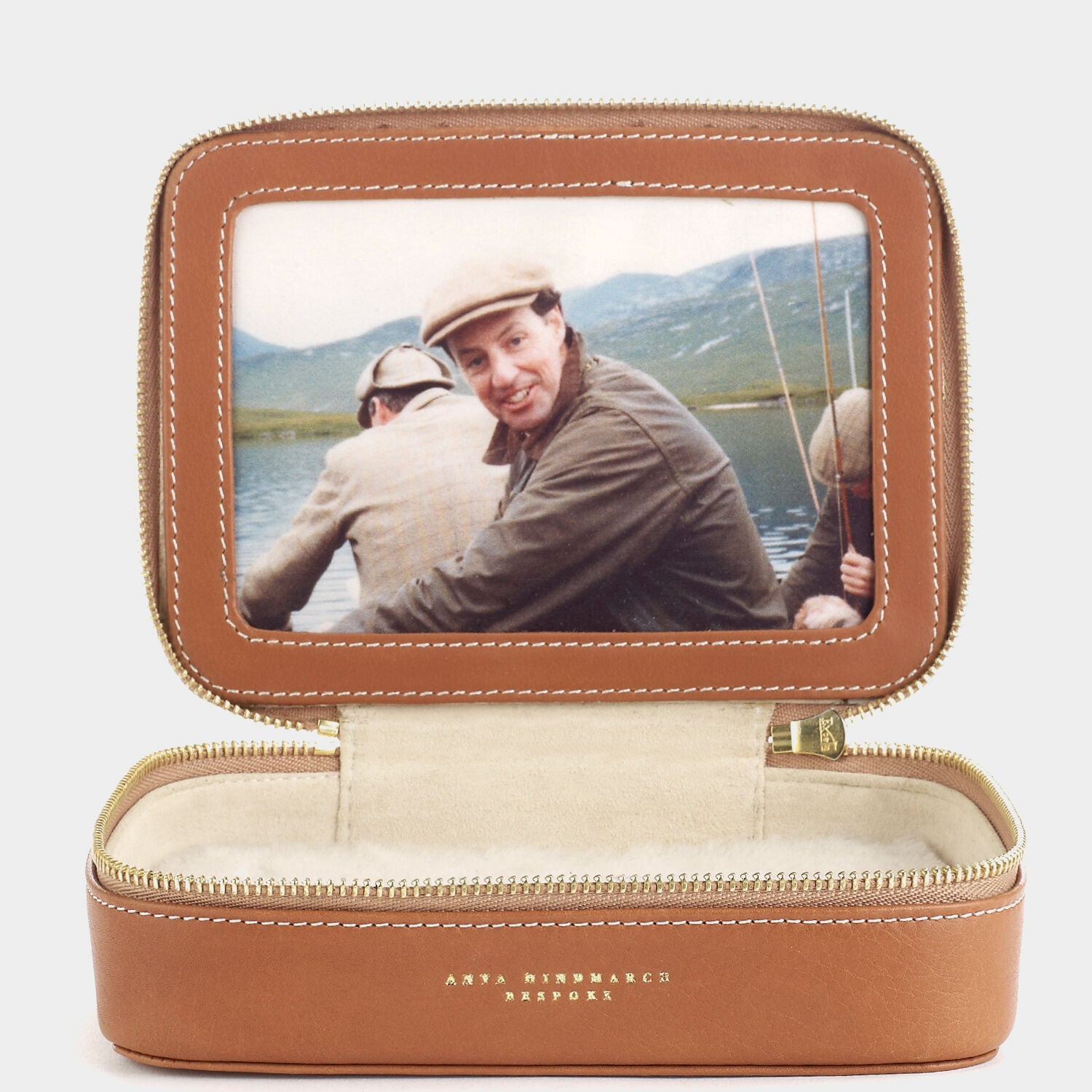 Bespoke Fishermans Fly Box -

                  
                    Butter Leather in Tan -
                  

                  Anya Hindmarch UK
