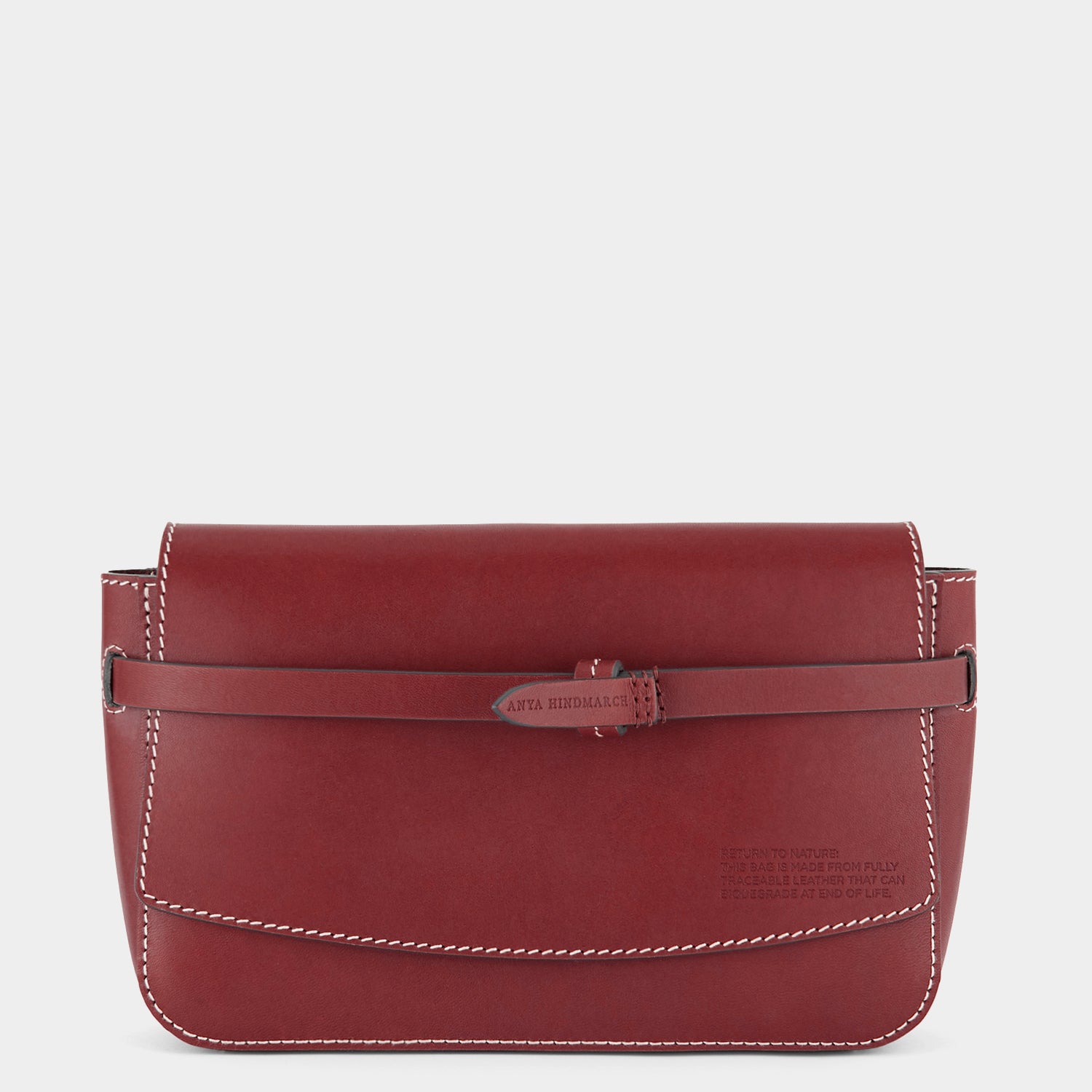 Return to Nature Clutch -

                  
                    Compostable Leather in Rosewood -
                  

                  Anya Hindmarch UK

