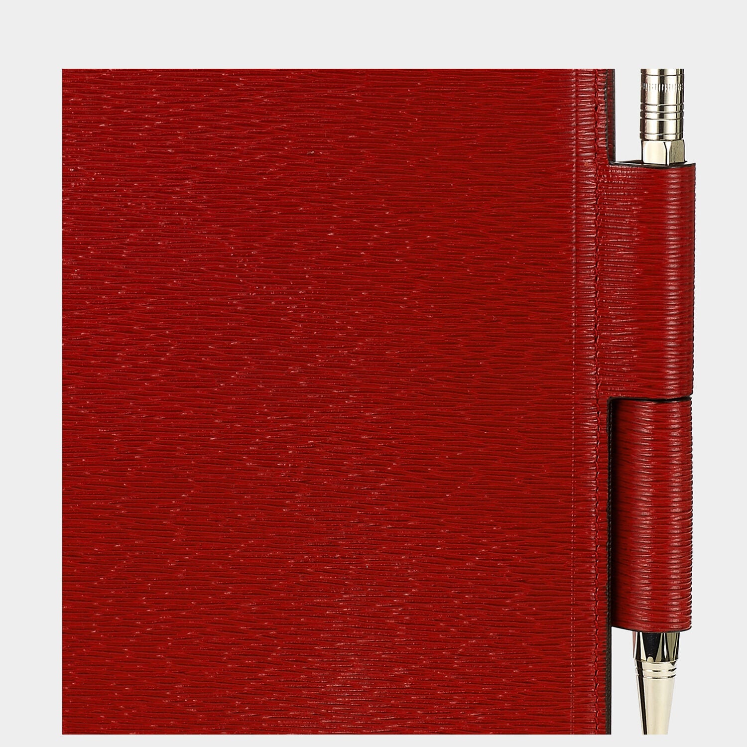 Bespoke A5 Two Way Journal -

                  
                    London Grain in Red -
                  

                  Anya Hindmarch UK
