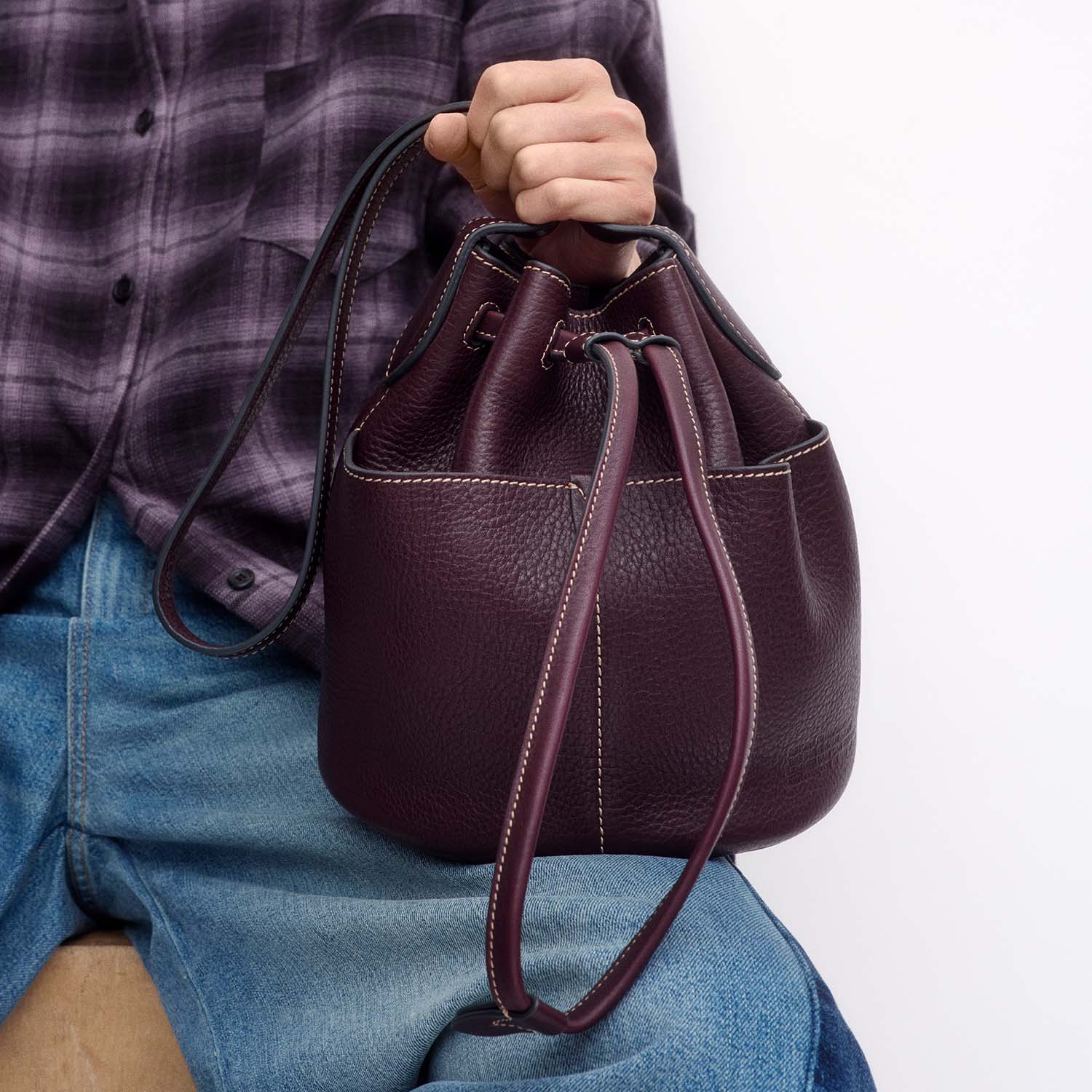 Return to Nature Small Bucket Bag