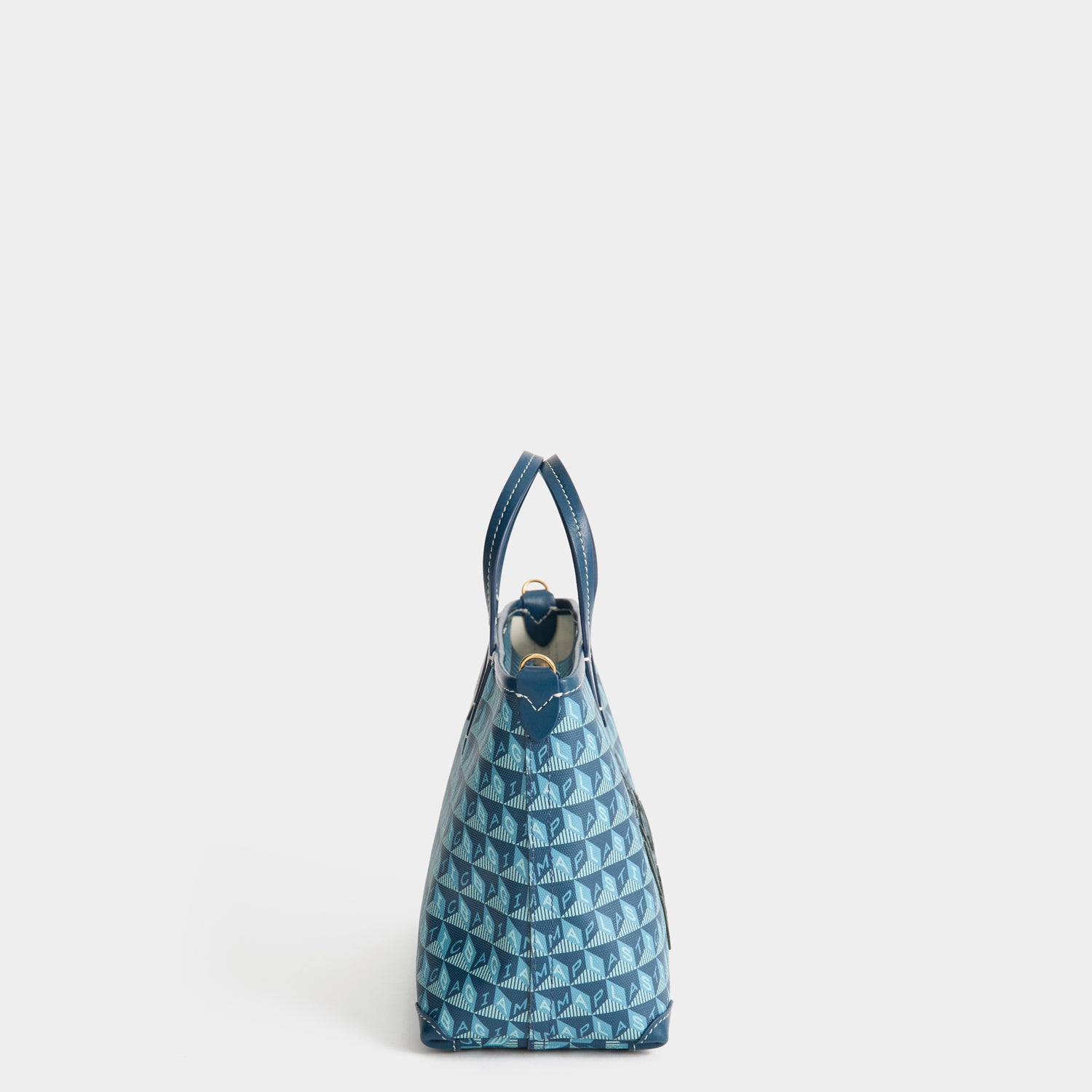 I Am A Plastic Bag XS Tote -

          
            Canvas in Petrol Blue -
          

          Anya Hindmarch UK
