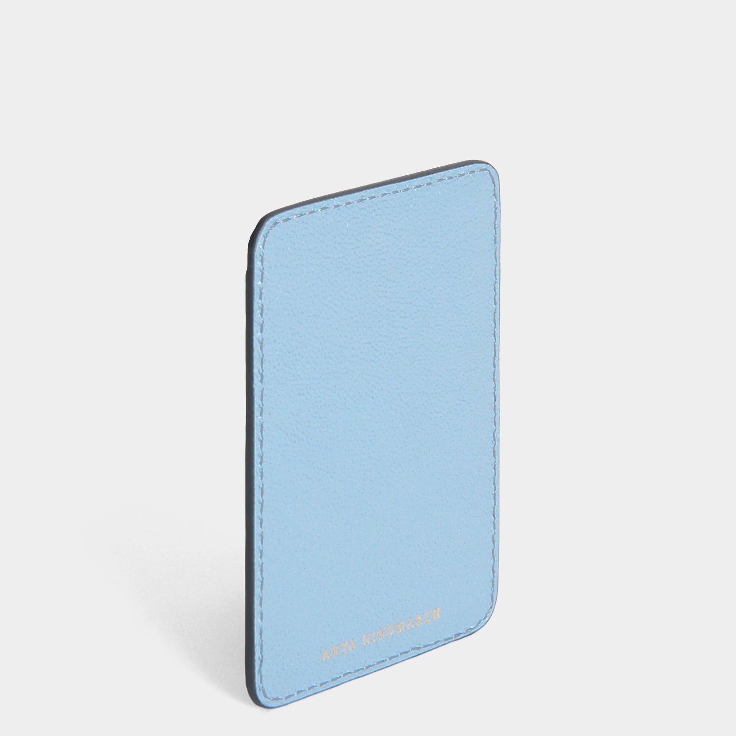 Scribble Magnetic Card Case -

          
            Calf Leather in School Blue -
          

          Anya Hindmarch UK
