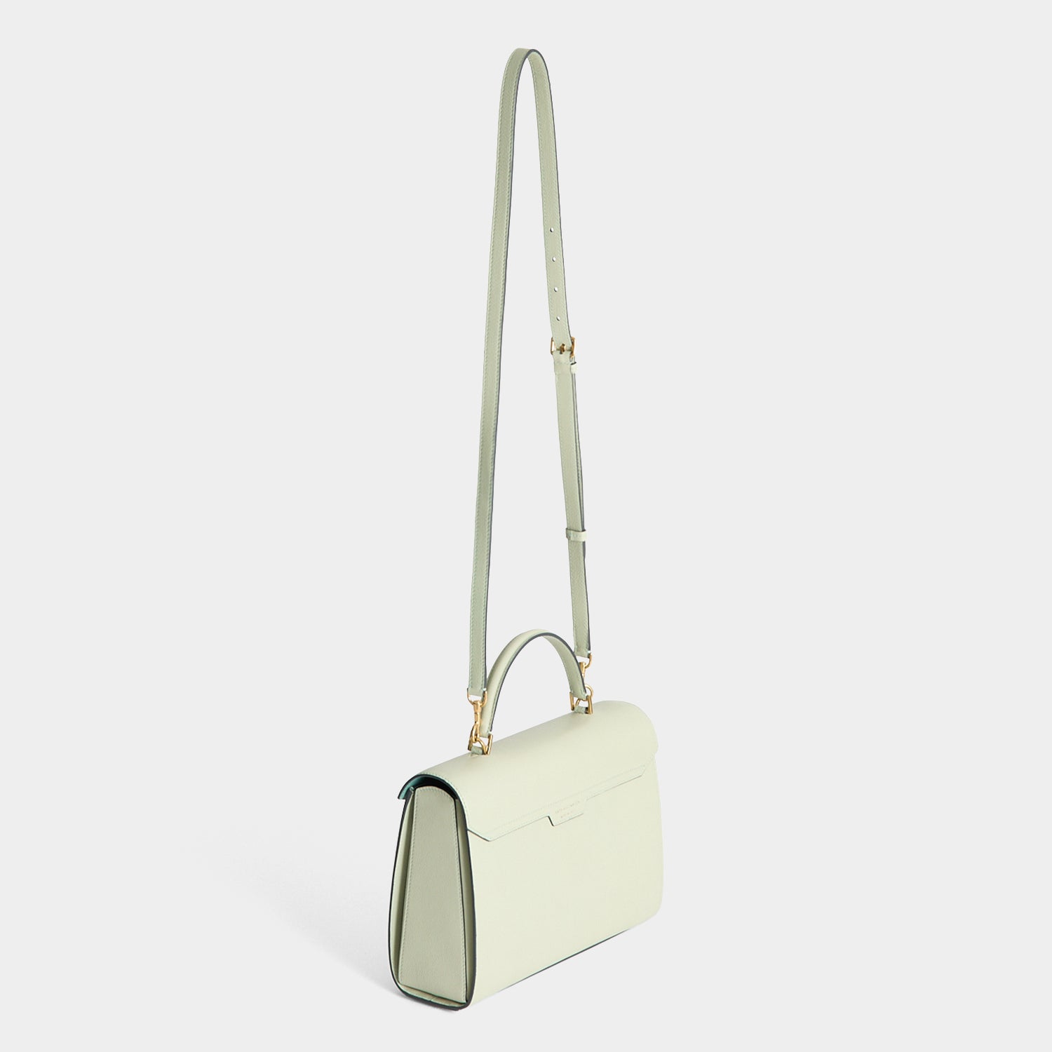 Peanuts Snoopy Mortimer Top Handle -

          
            Capra Leather in Eau De Nil Green -
          

          Anya Hindmarch UK
