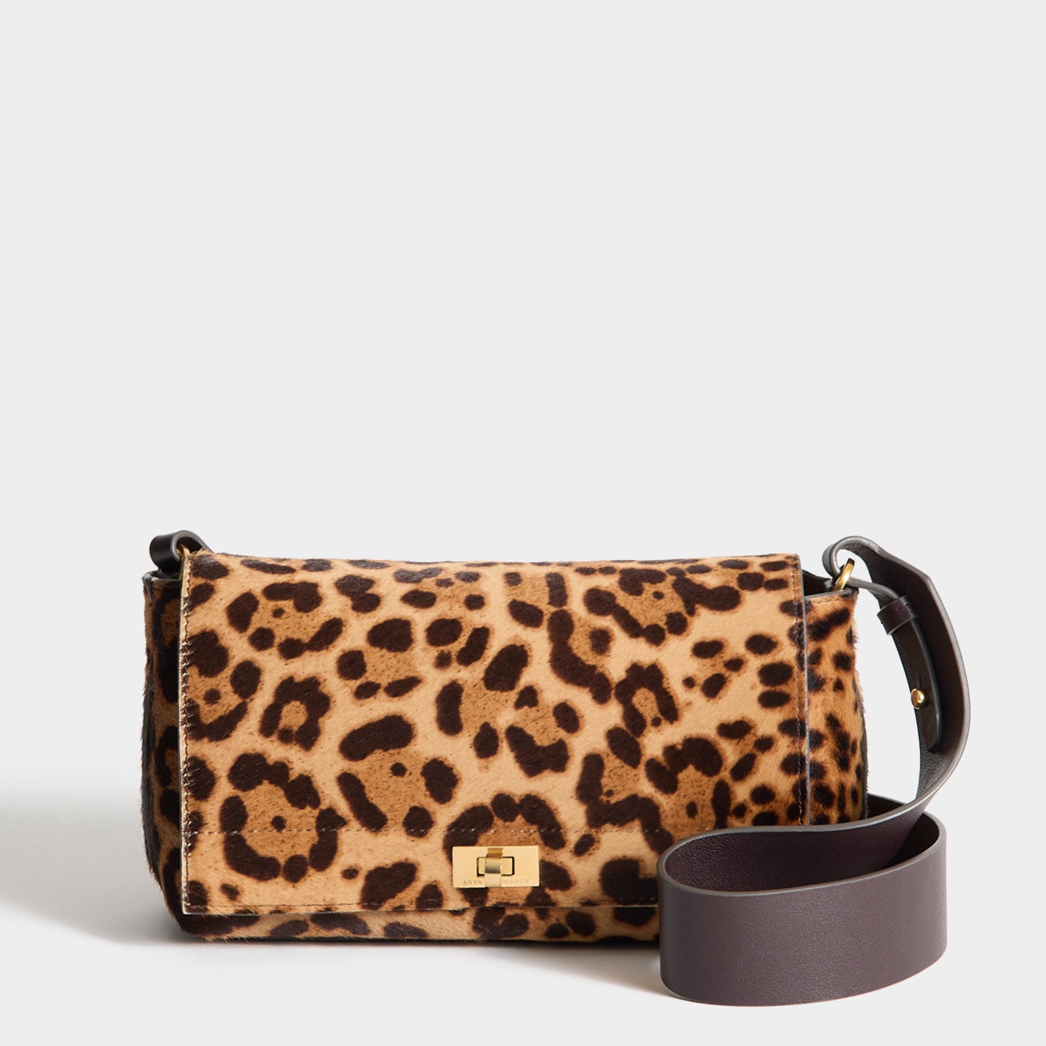 Mortimer Leopard Cross-body -

          
            Calf Leather in Leopard -
          

          Anya Hindmarch UK

