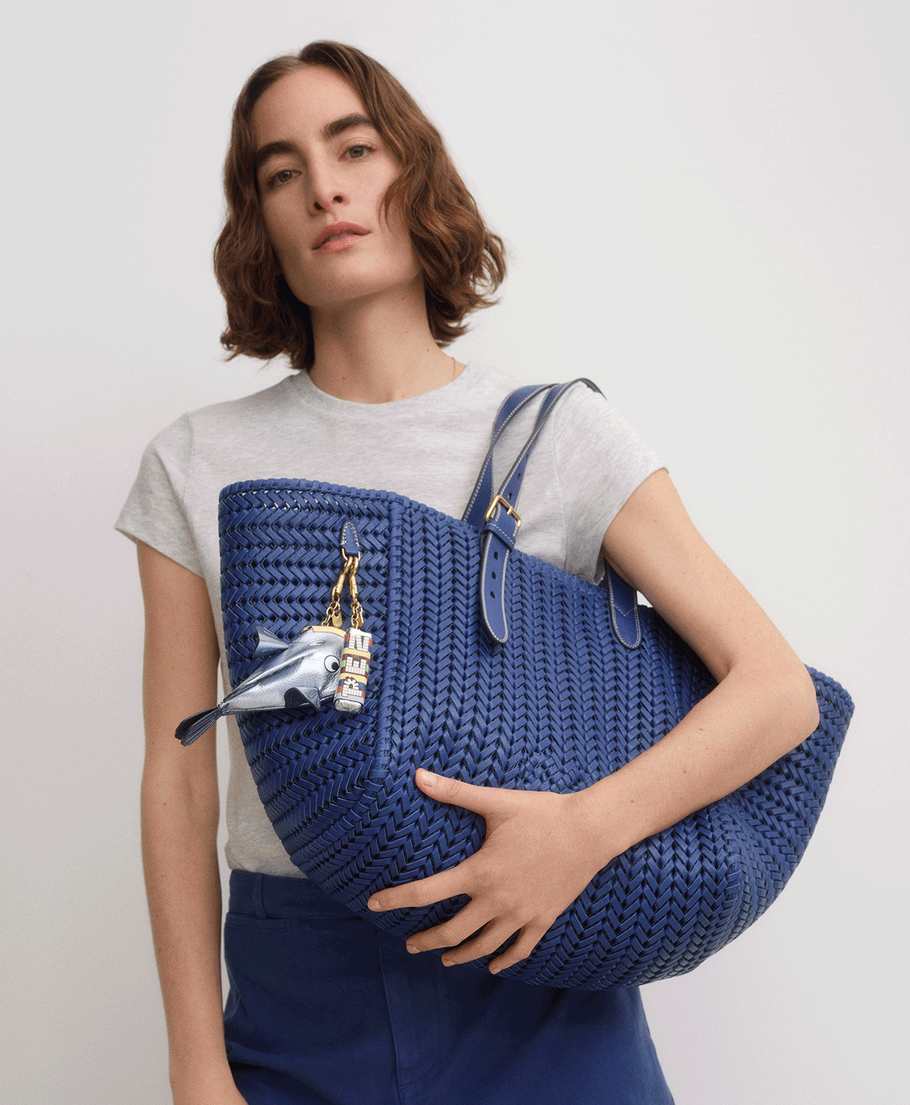 『ANYA HINDMARCH』タッセルトートバッグ 182300 Anya Hindmarch | Luxury Bags & Accessories | Anya Hindmarch UK