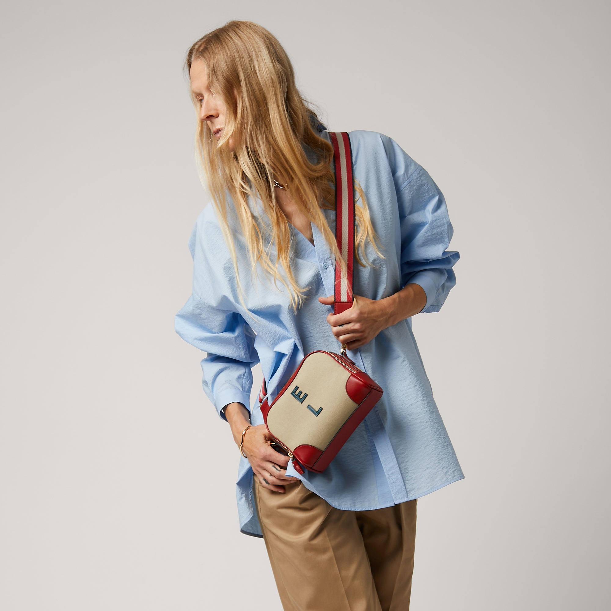 Bespoke Walton Cross-Body -

                  
                    Cotton in Natural -
                  

                  Anya Hindmarch UK
