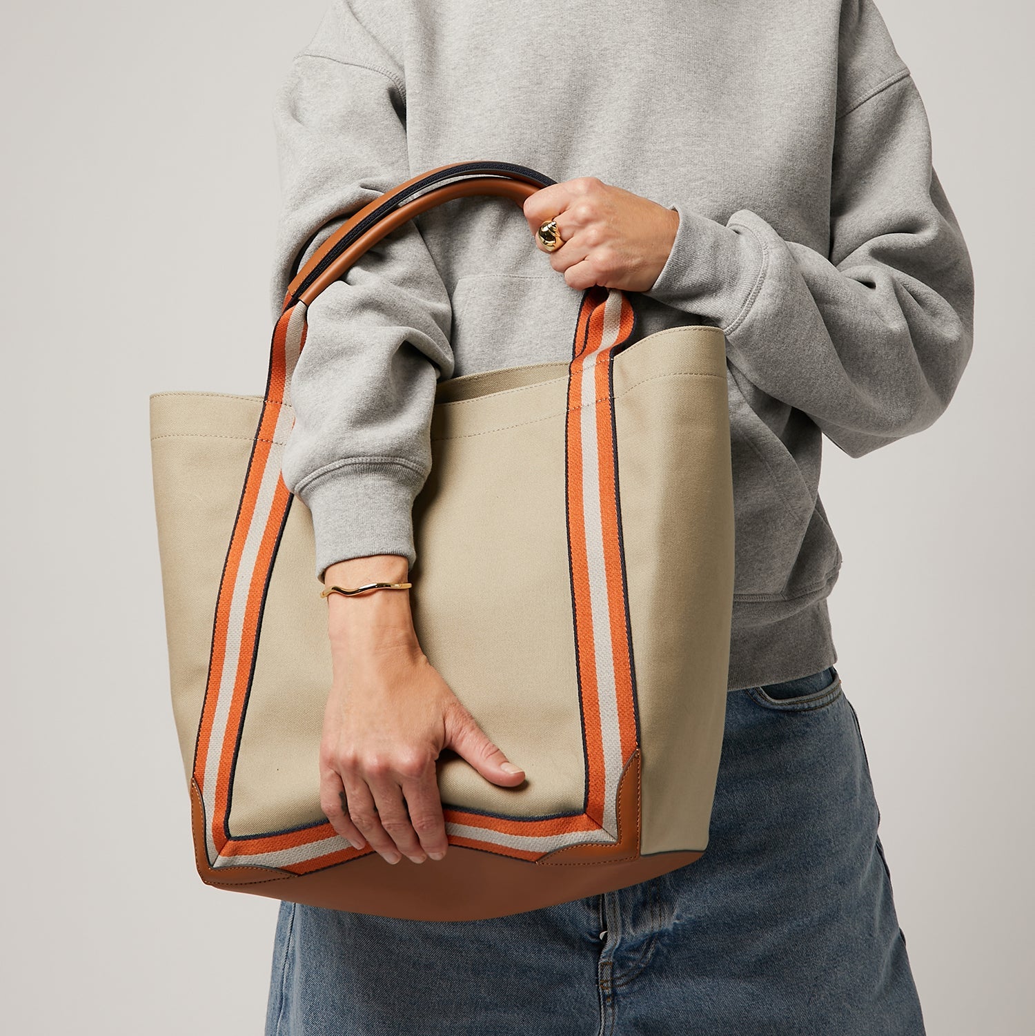 Bespoke Walton Large Tote -

          
            Circus Leather in Tan -
          

          Anya Hindmarch UK
