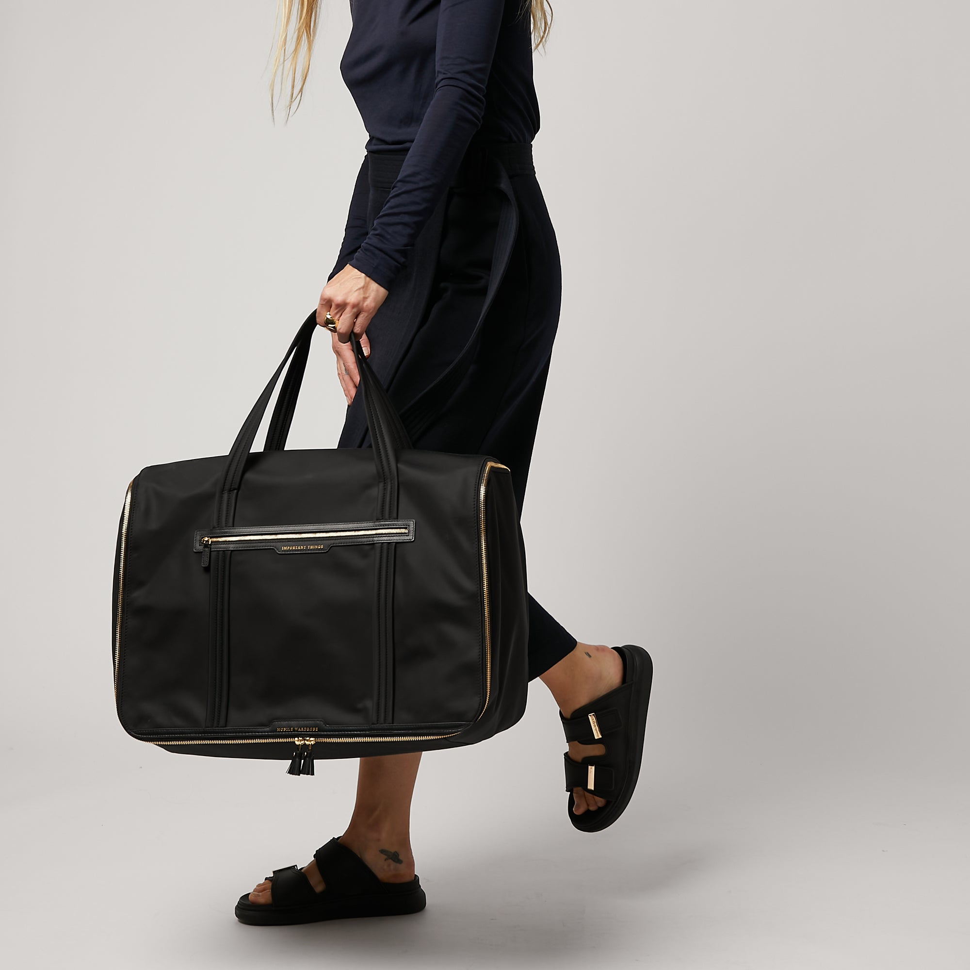 Mobile Wardrobe Travel Bag -

                  
                    Nylon Wardrobe Black -
                  

                  Anya Hindmarch UK
