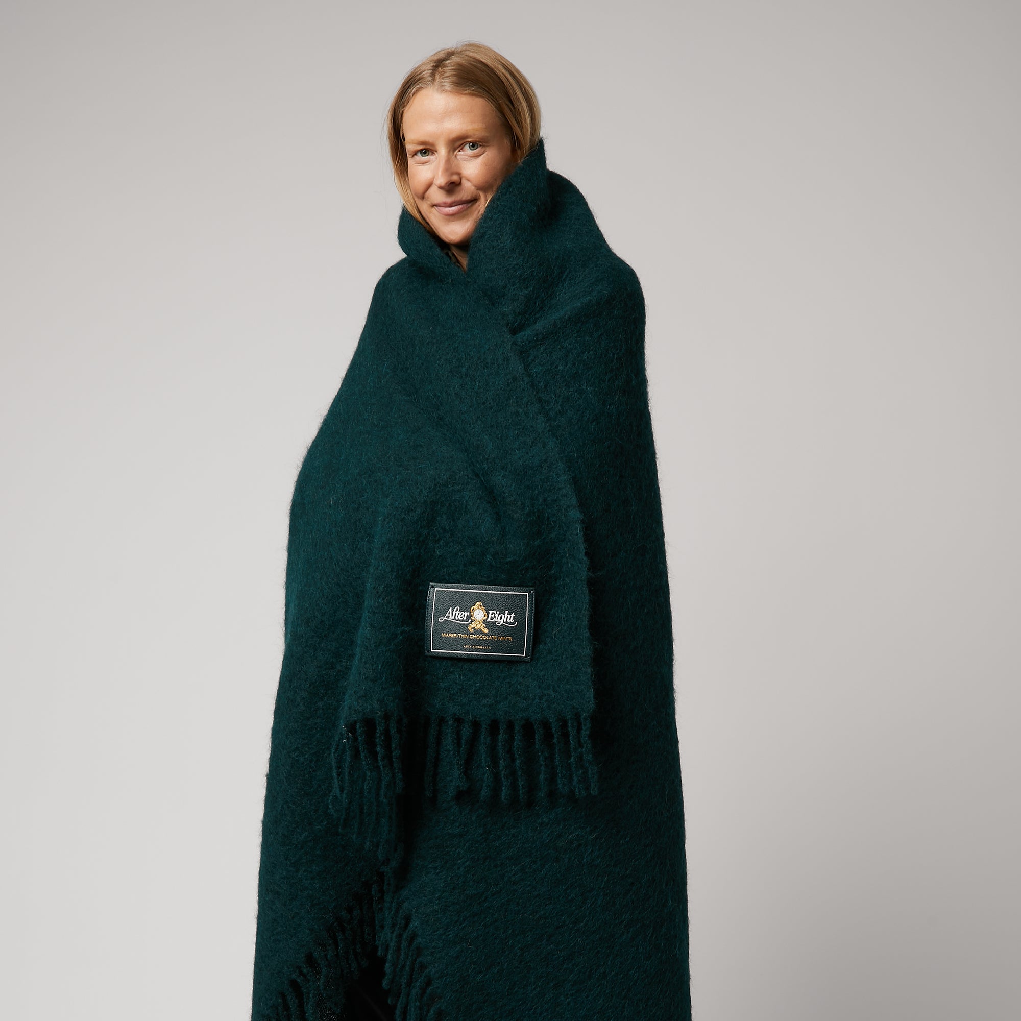 Anya Brands After Eight Blanket -

                  
                    Mohair in Dark Holly -
                  

                  Anya Hindmarch UK
