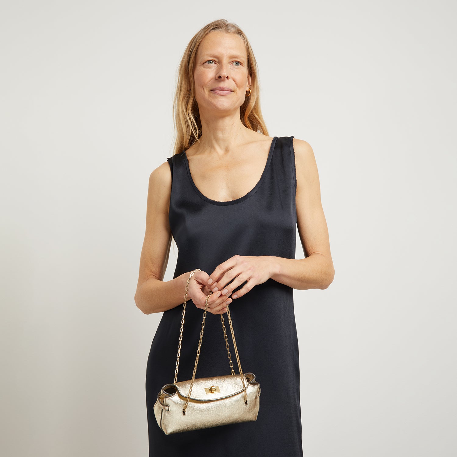 Waverley Shoulder Bag -

                  
                    Nappa Leather in Gold -
                  

                  Anya Hindmarch UK
