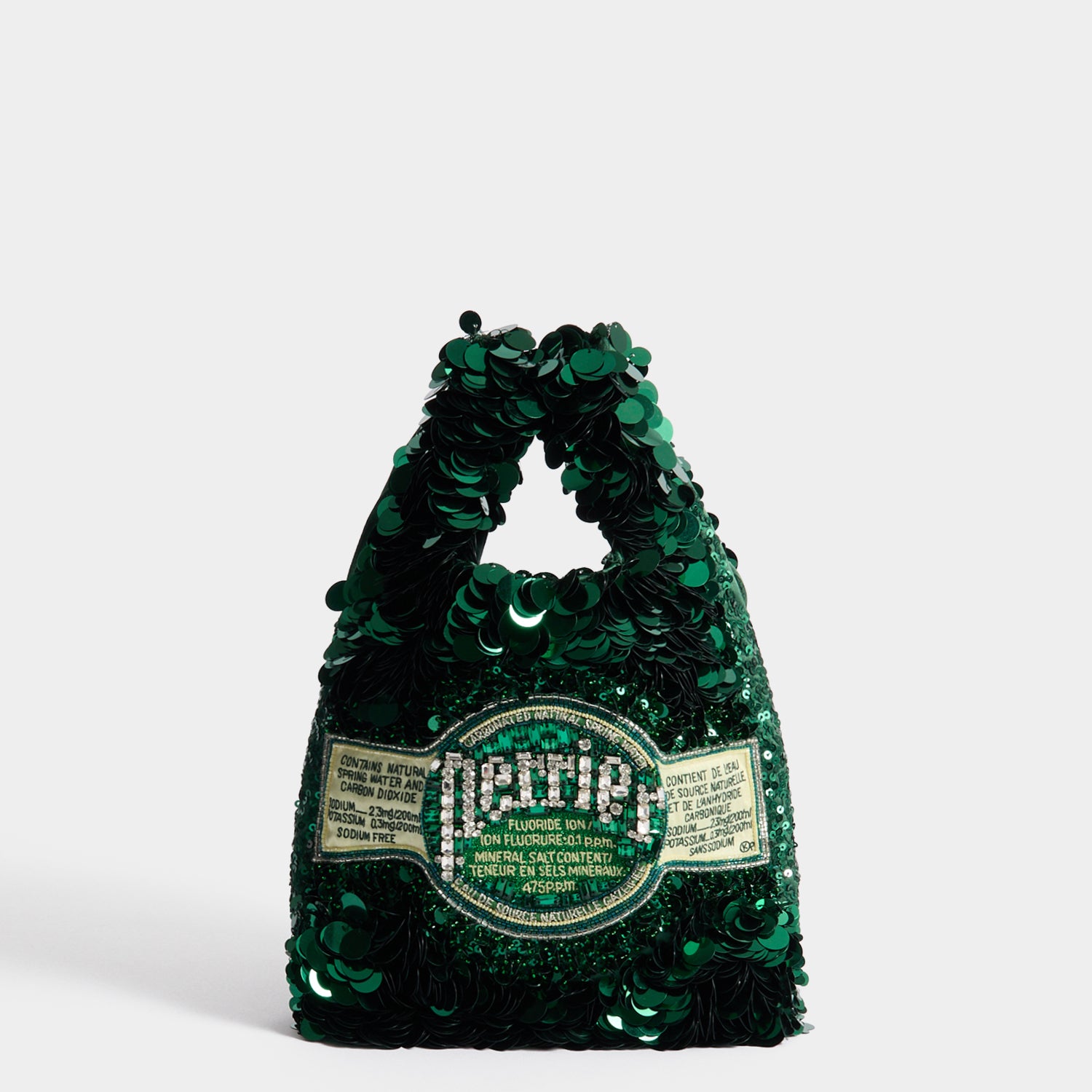 Anya Hindmarch × Perrier official collaboration image