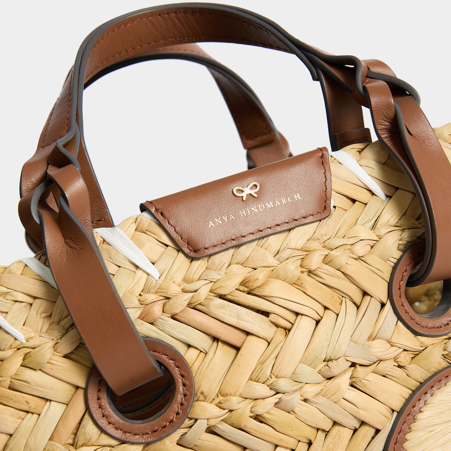 Small Paper Basket Bag with Eyes | Anya Hindmarch UK
