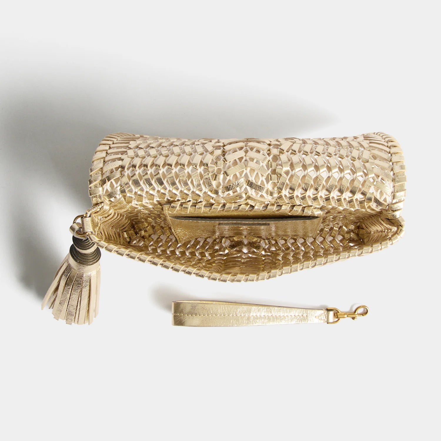 Neeson Tassel Clutch | Anya Hindmarch