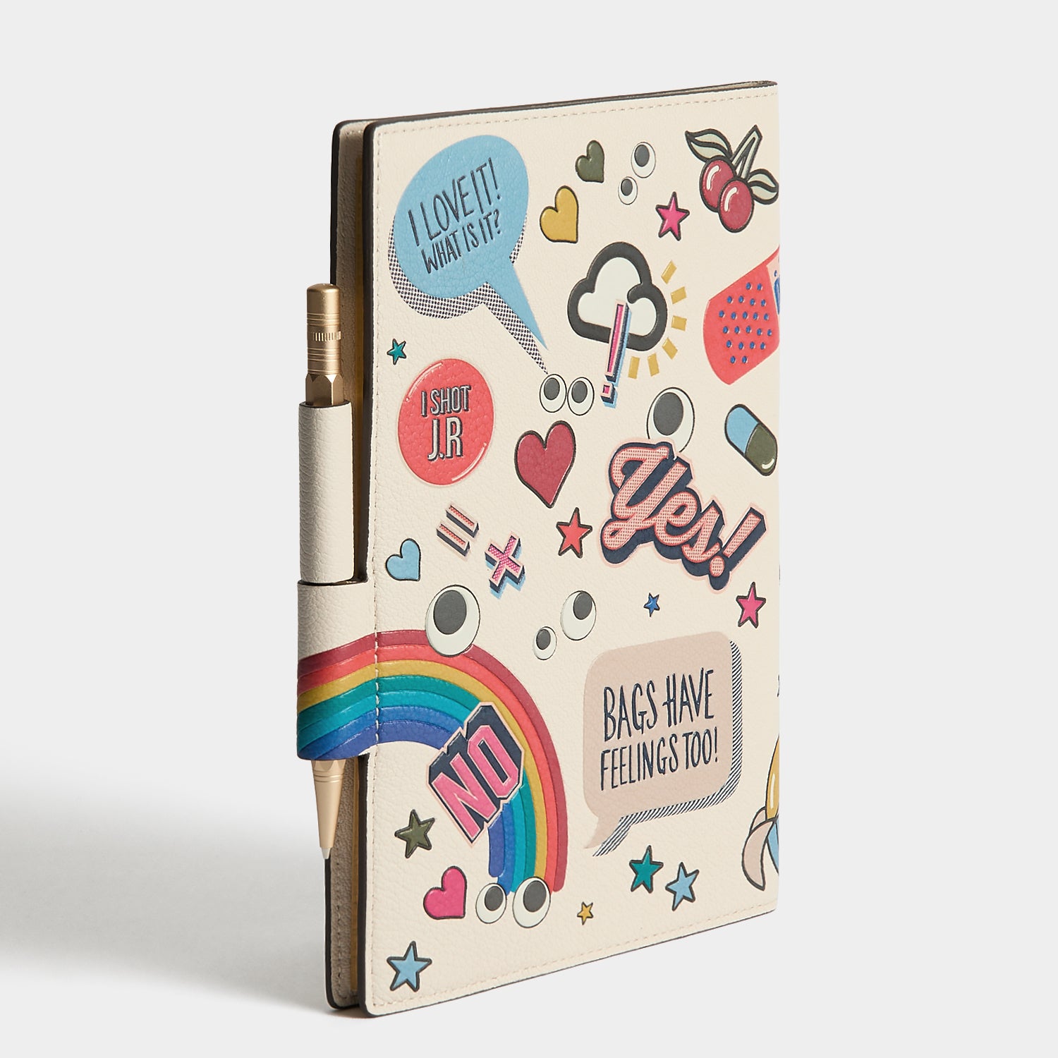 All Over Stickers A5 Journal | Anya Hindmarch UK