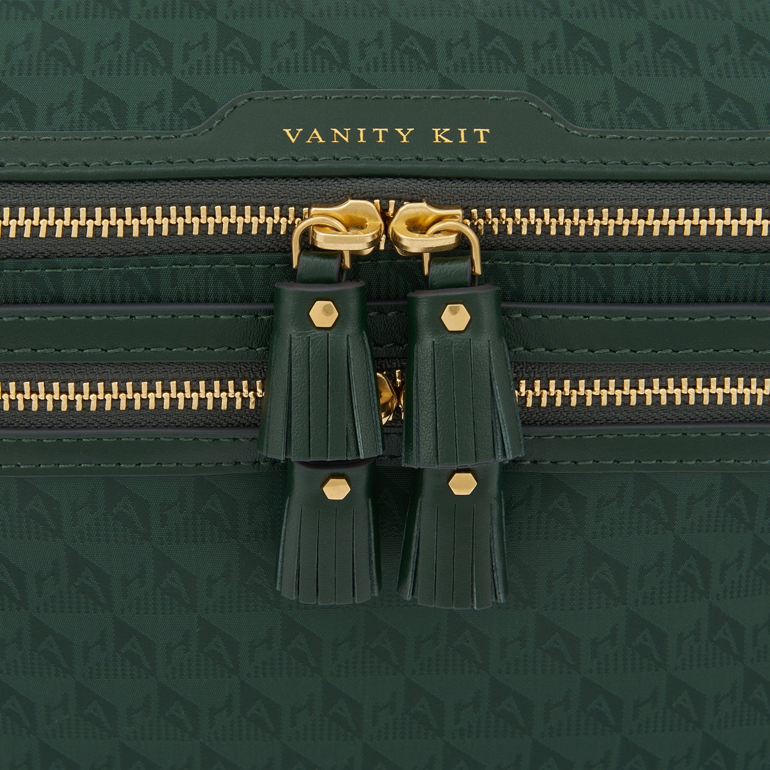 Logo Vanity Kit -

                  
                    Nylon Jacquard in Dark Holly -
                  

                  Anya Hindmarch UK
