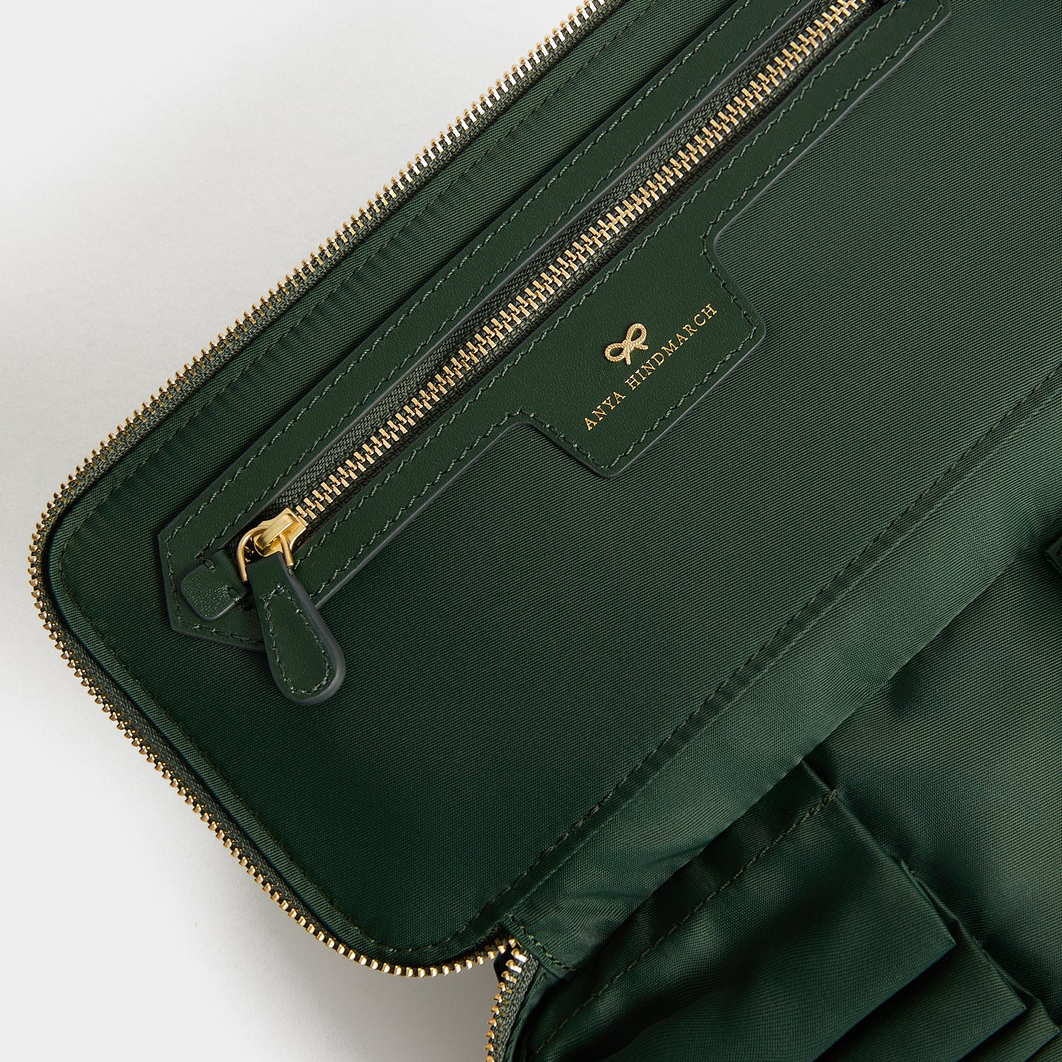 anya hindmarch travel makeup bag Tray Anya Hindmarch Nylon Makeup Pouch