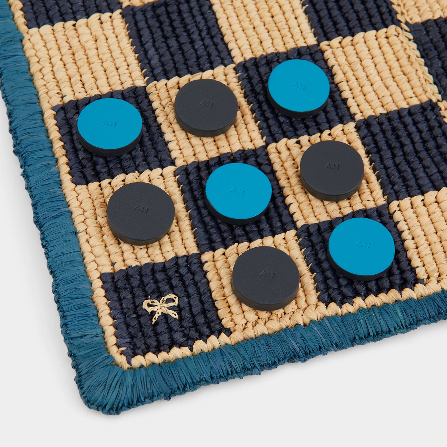 Anya Games Raffia Draughts -

                  
                    Raffia in Marine -
                  

                  Anya Hindmarch UK
