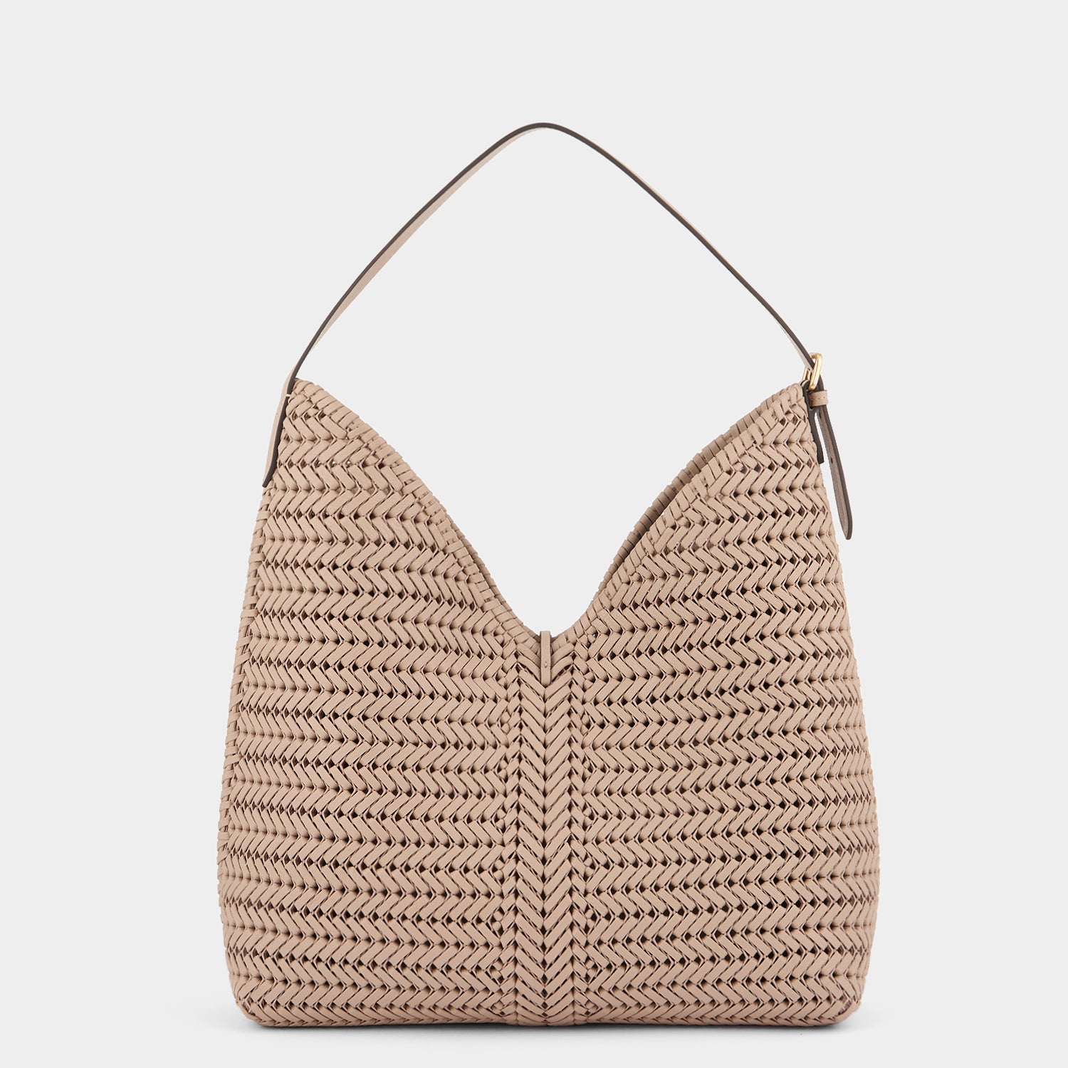 The Neeson Tassel Hobo -

                  
                    Capra Leather in Light Nude -
                  

                  Anya Hindmarch UK
