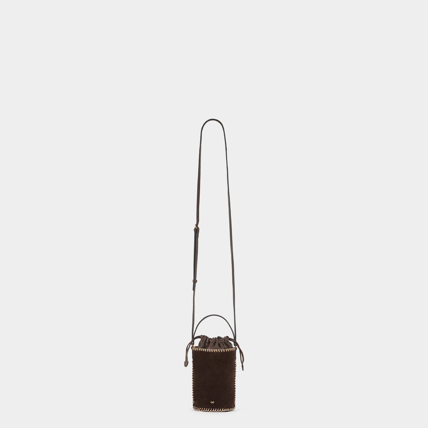 Mini Eyes Cross-body -

                  
                    Suede in Truffle -
                  

                  Anya Hindmarch UK
