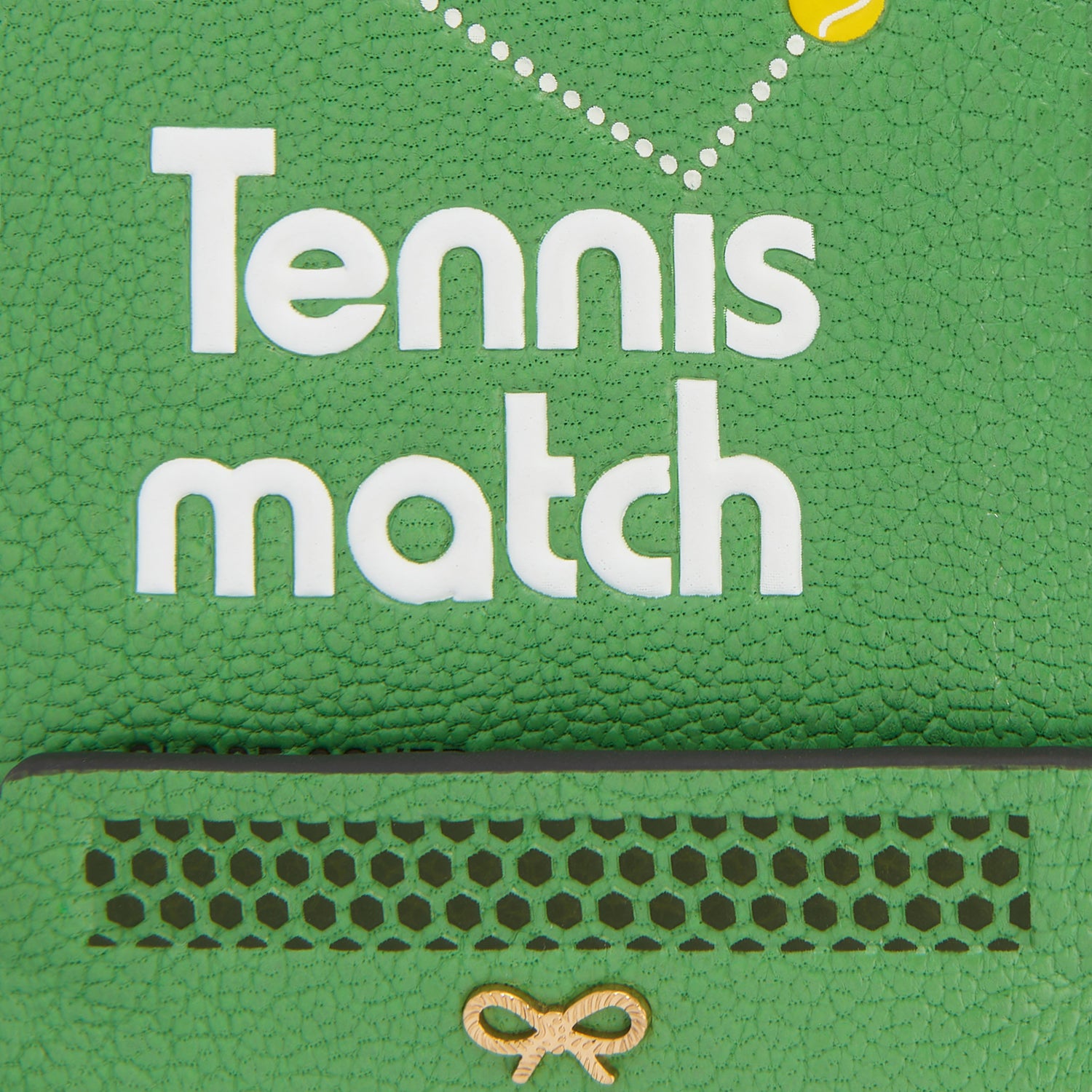 Tennis Match Book Charm -

                  
                    Capra in Grass Green -
                  

                  Anya Hindmarch UK
