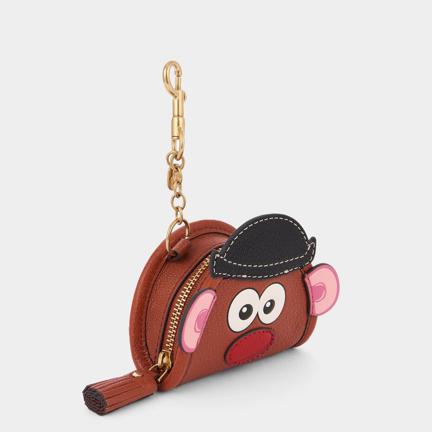Mr Potato Head Earphones Pouch -

                  
                    Capra Leather in Nutmeg -
                  

                  Anya Hindmarch UK
