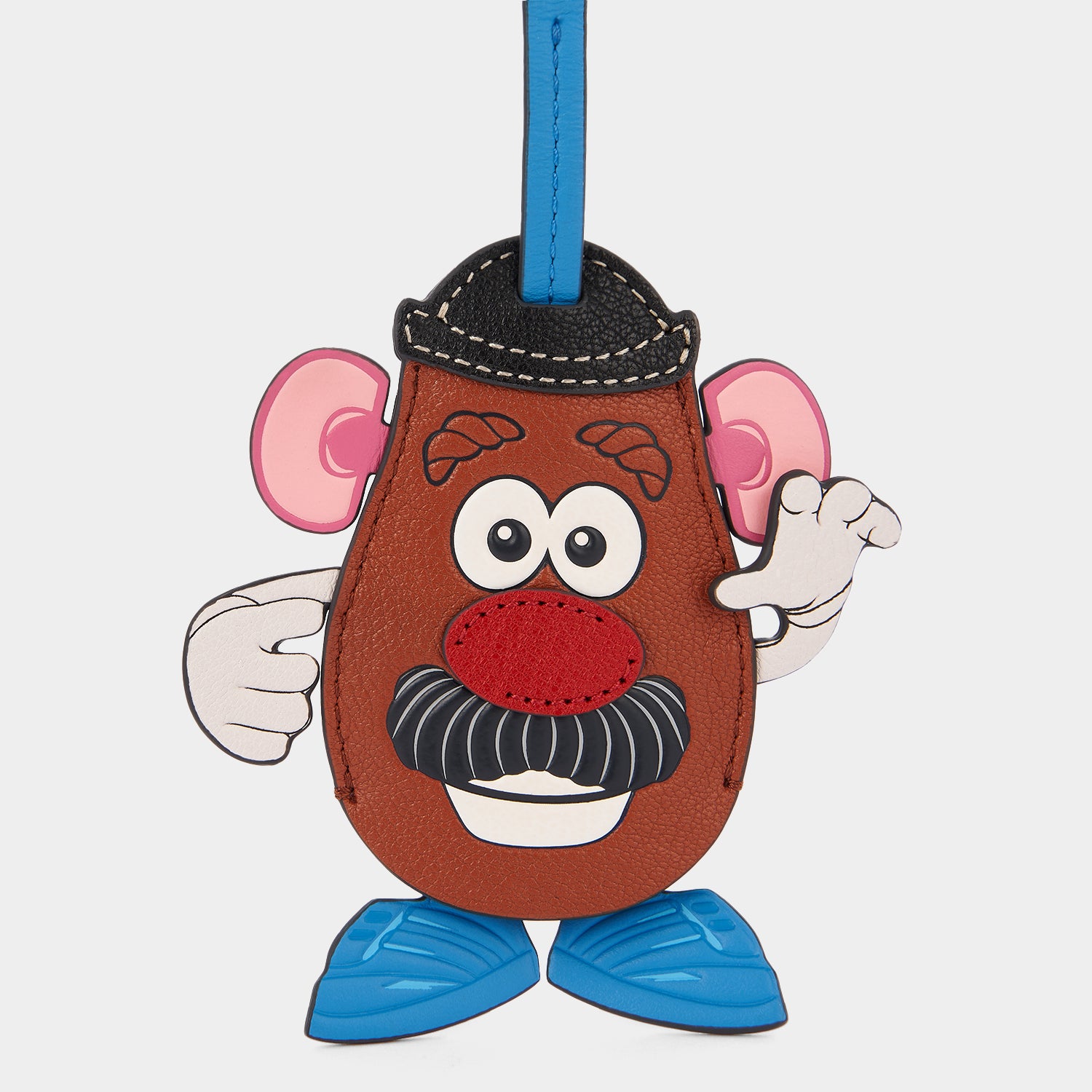 Mr Potato Head Key Fob -

                  
                    Capra Leather in Nutmeg -
                  

                  Anya Hindmarch UK
