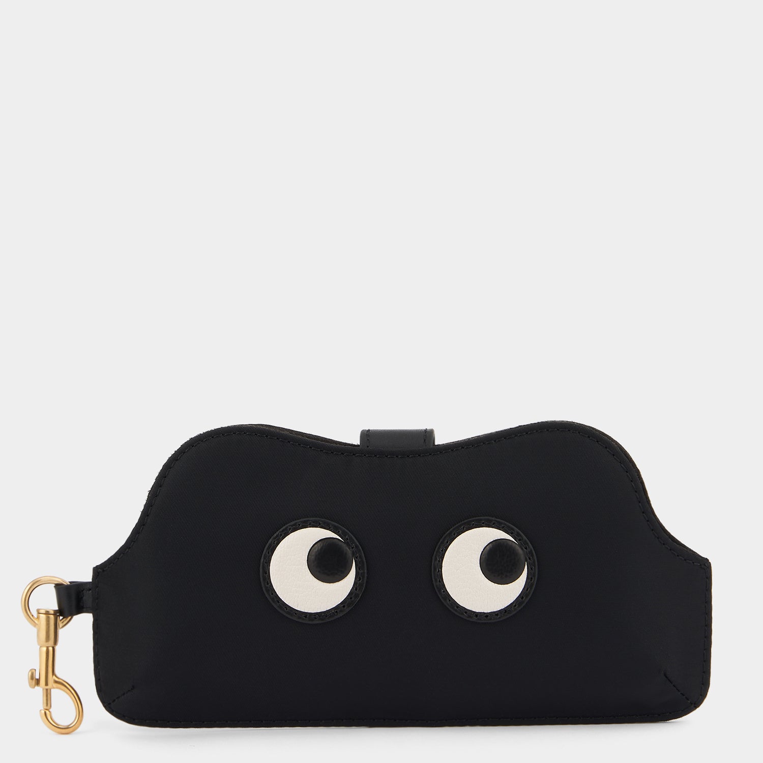 Eyes Sunglasses Holder -

                  
                    Econyl® Regenerated Nylon in Black -
                  

                  Anya Hindmarch UK
