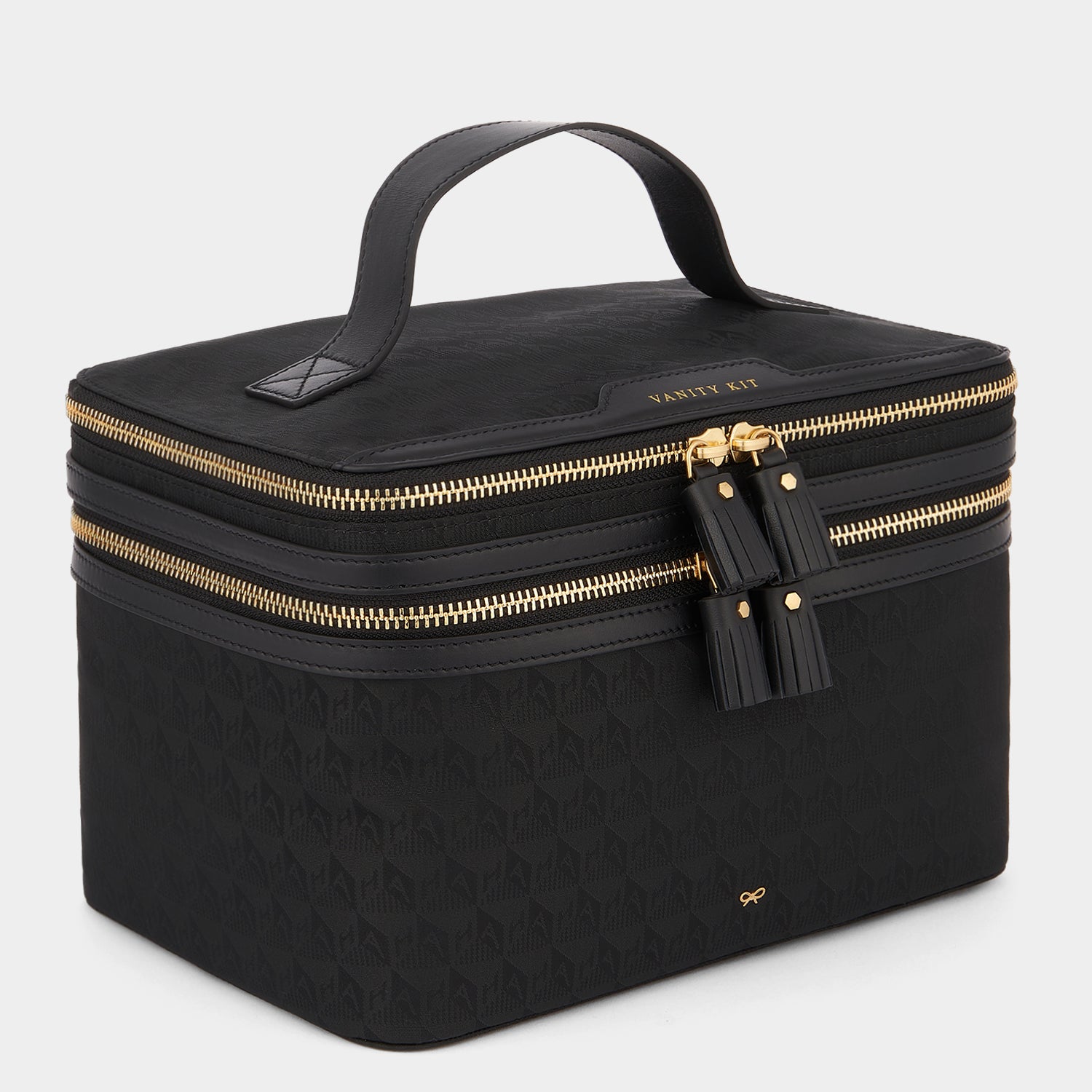 Logo Vanity Kit -

          
            Jacquard Nylon in Black -
          

          Anya Hindmarch UK
