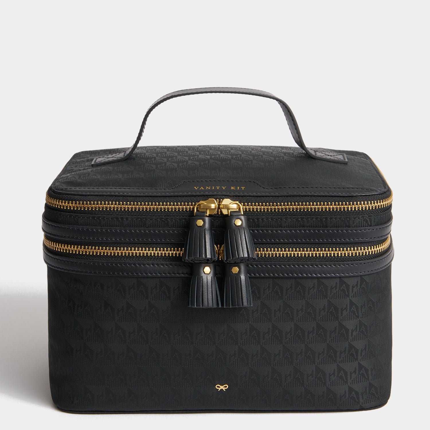 Logo Vanity Kit -

          
            Jacquard Nylon in Black -
          

          Anya Hindmarch UK
