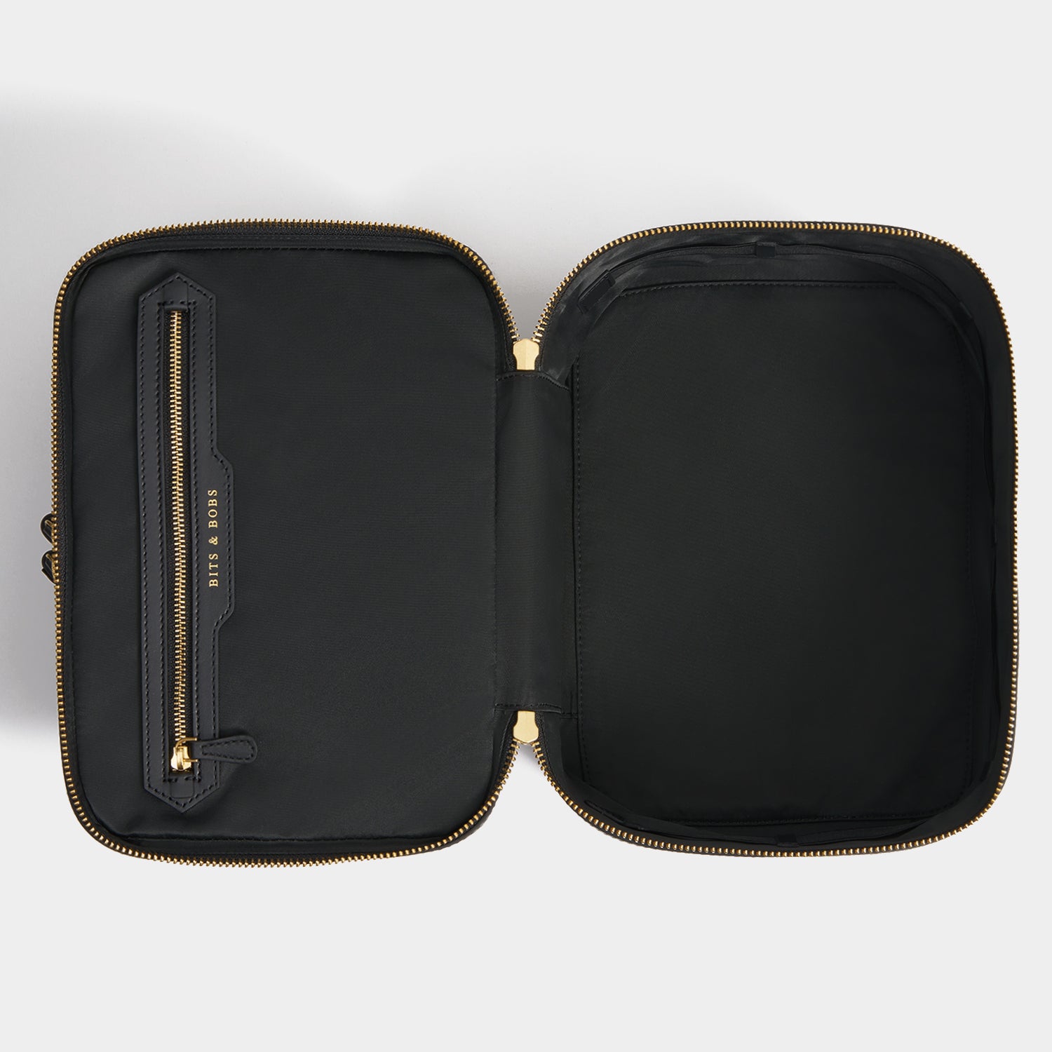 Logo Vanity Kit -

          
            Jacquard Nylon in Black -
          

          Anya Hindmarch UK
