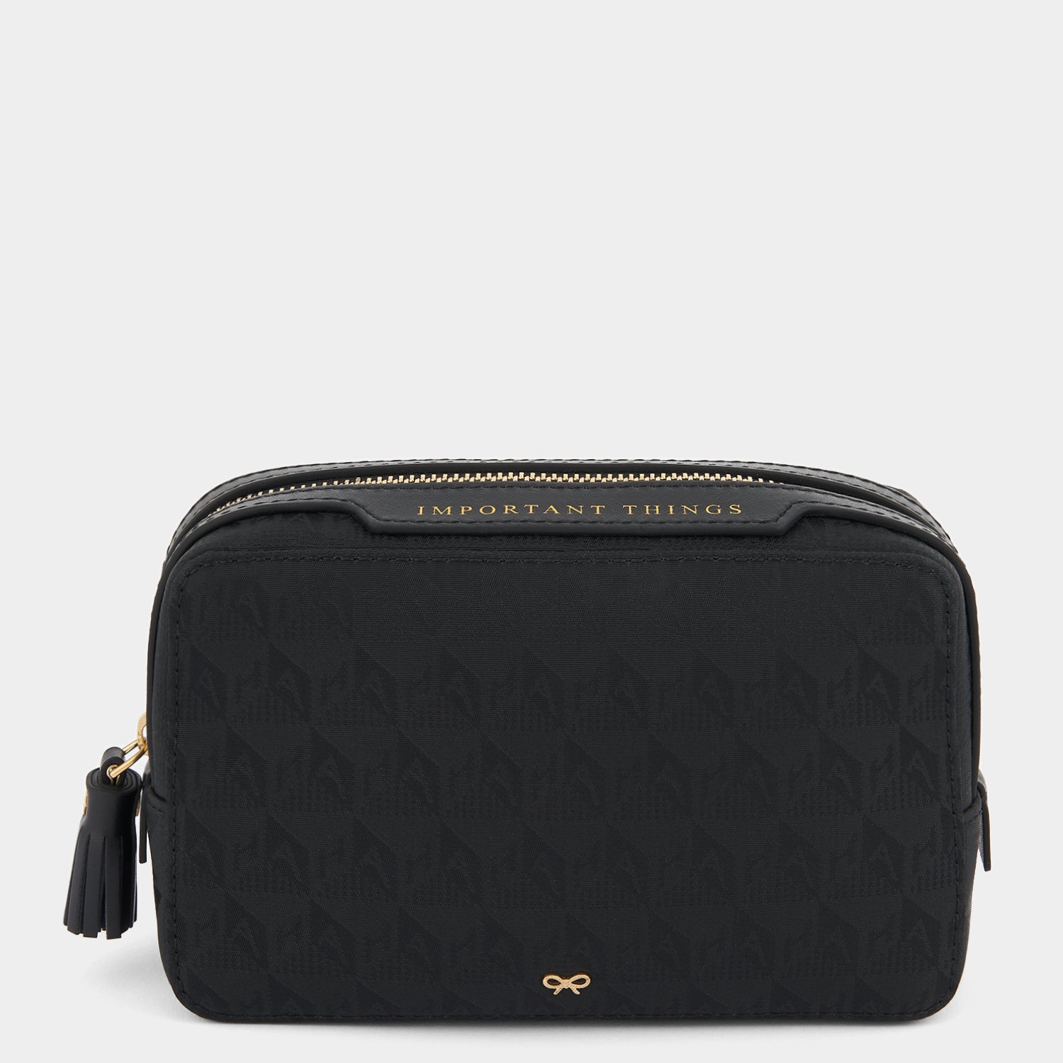 Logo Important Things Pouch -

                  
                    Jacquard Nylon in Black -
                  

                  Anya Hindmarch UK
