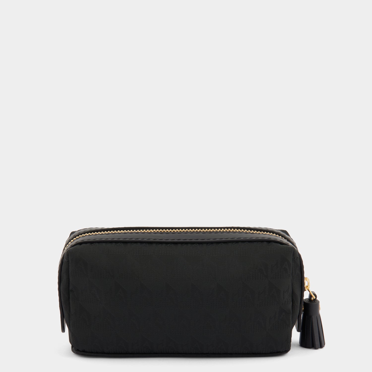 Logo Girlie Stuff Pouch -

                  
                    Jacquard Nylon in Black -
                  

                  Anya Hindmarch UK
