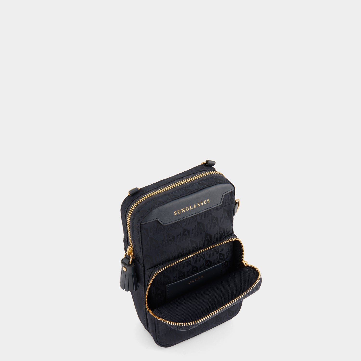 Logo Essentials Cross-body -

                  
                    Jacquard Nylon in Marine -
                  

                  Anya Hindmarch UK
