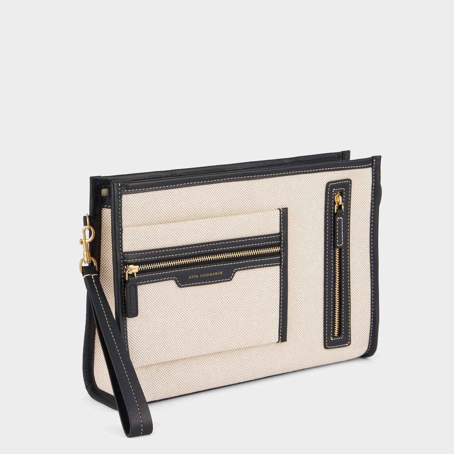 Pocket Pochette -

                  
                    Mixed Canvas in Natural -
                  

                  Anya Hindmarch UK
