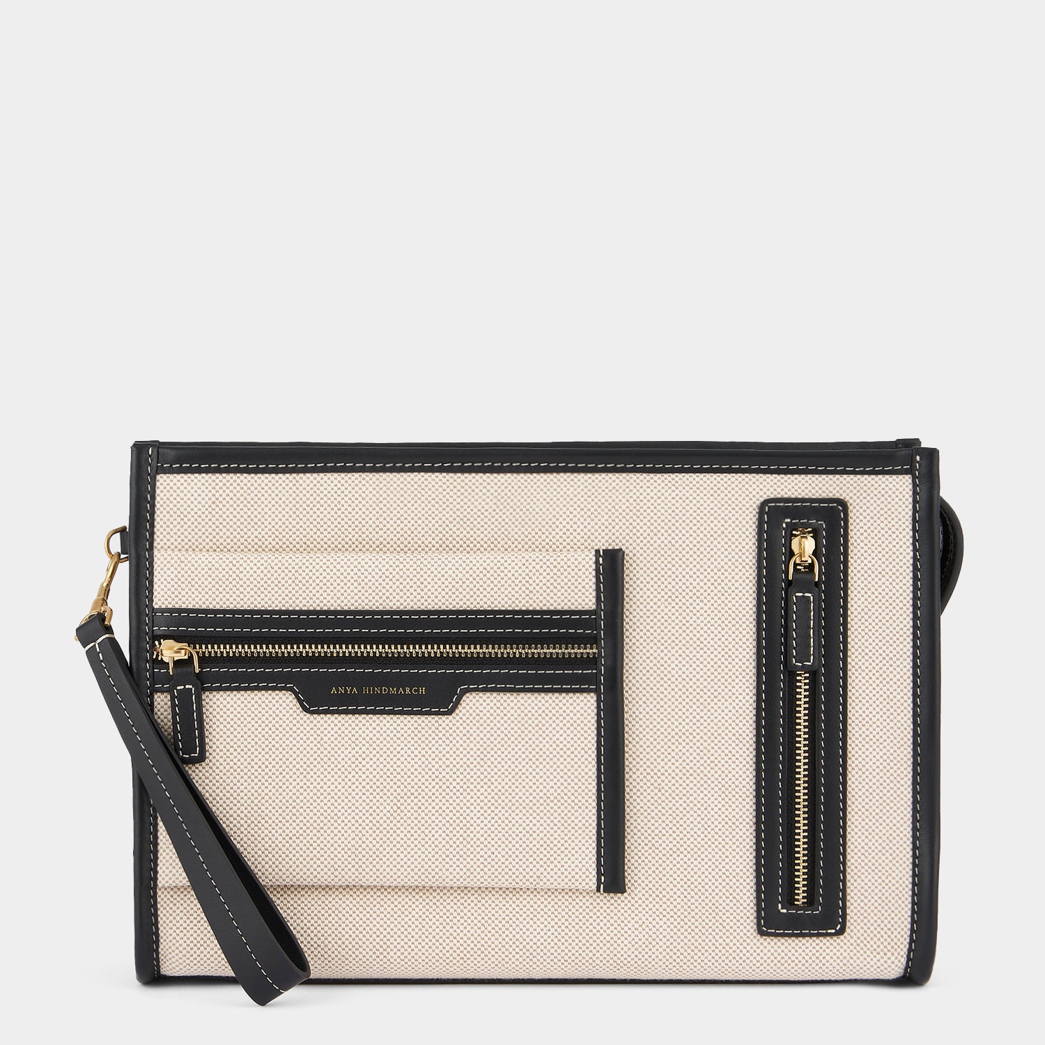 Pocket Pochette -

                  
                    Mixed Canvas in Natural -
                  

                  Anya Hindmarch UK
